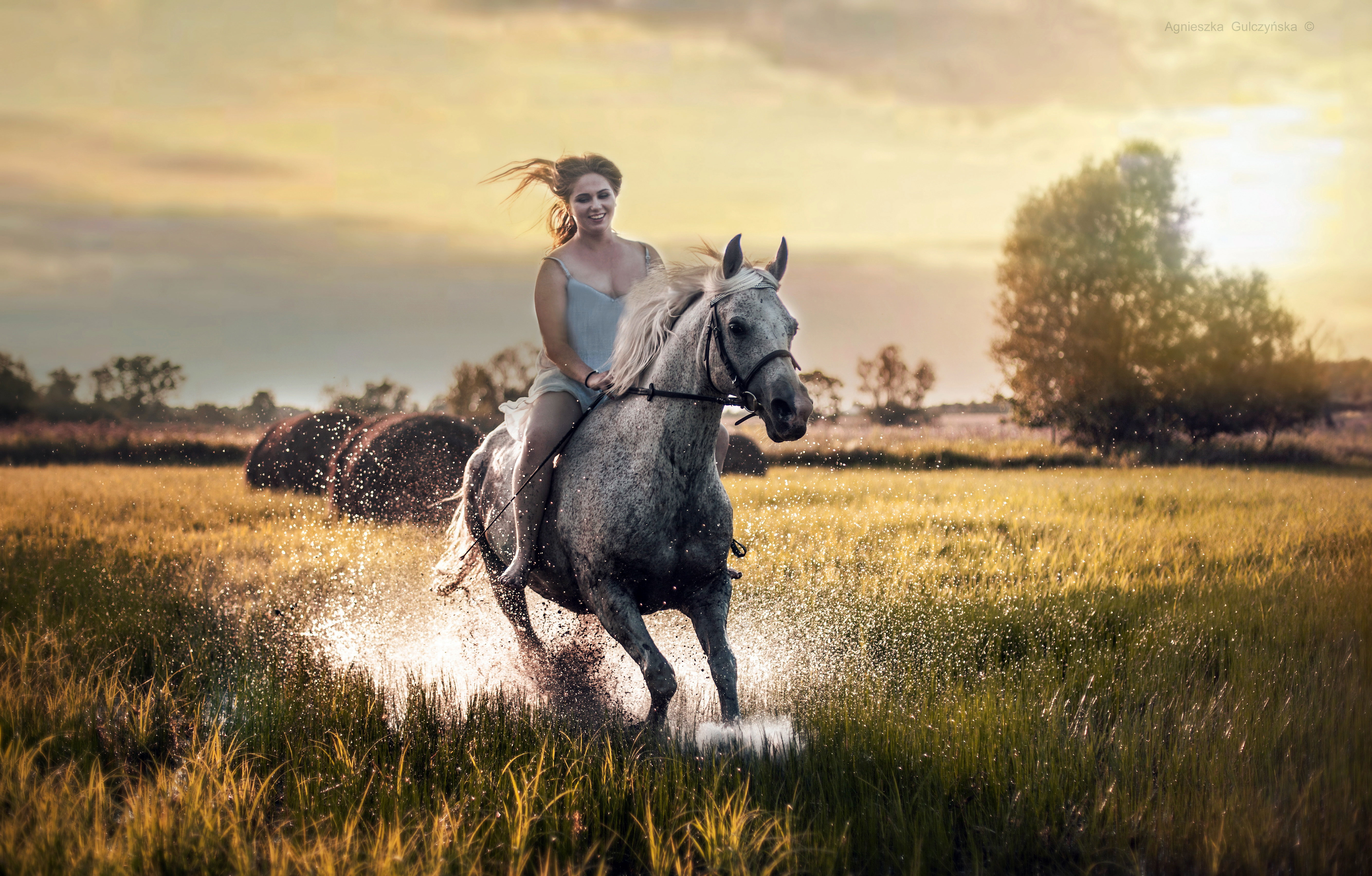 Full HD Wallpaper girl rider hat horse, Desktop 