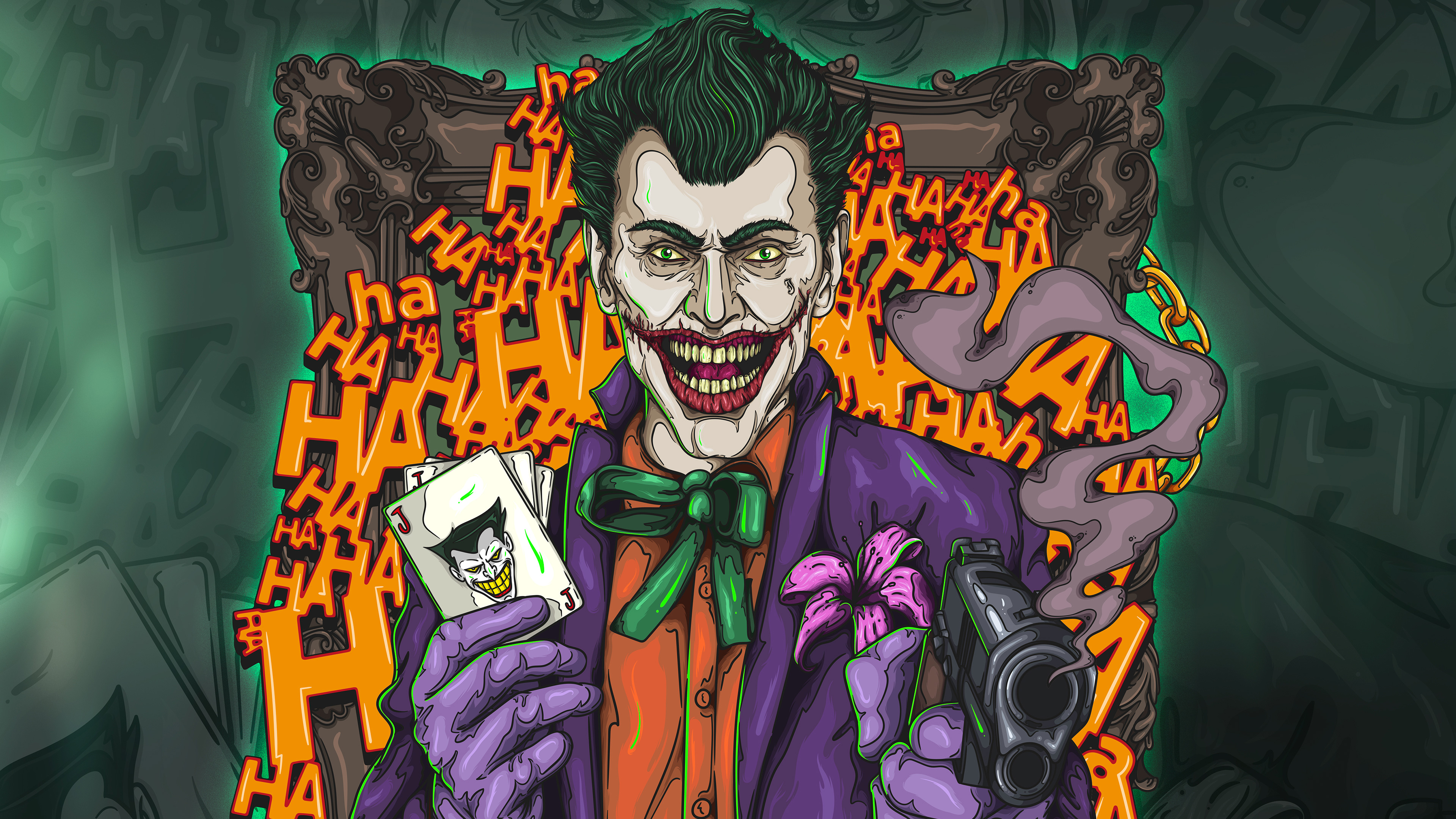 The Joker 4k Artwork, HD Superheroes, 4k Wallpapers, Images