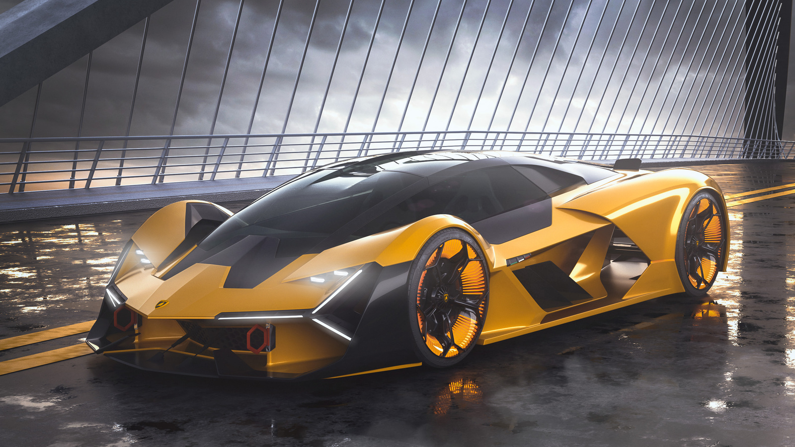 1600x900 2019 Lamborghini Terzo Millennio 4k 1600x900 ...