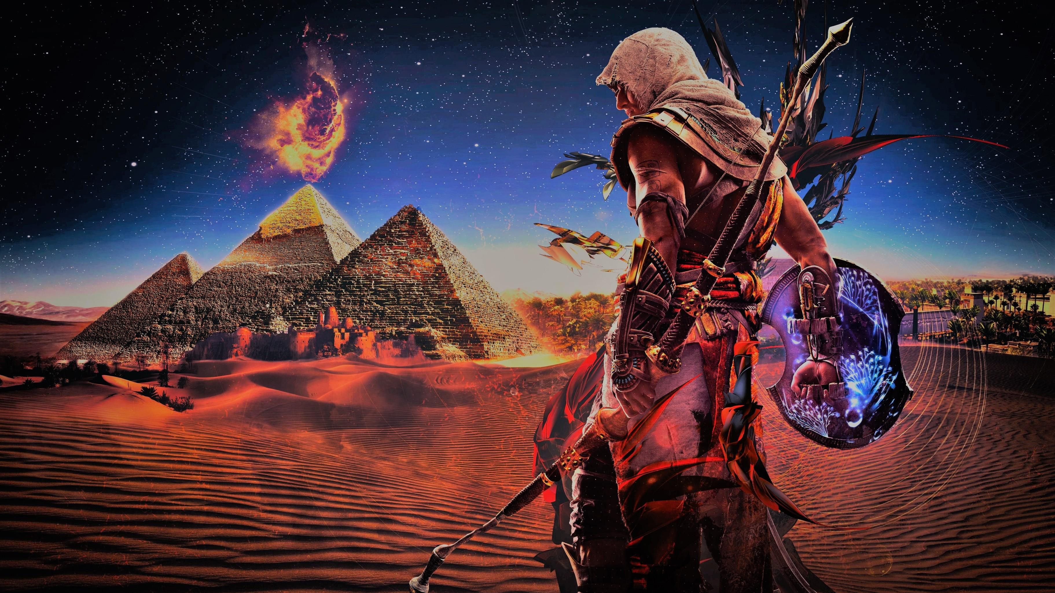 2018 Assassins Creed Origins 4k, HD Games, 4k Wallpapers, Images