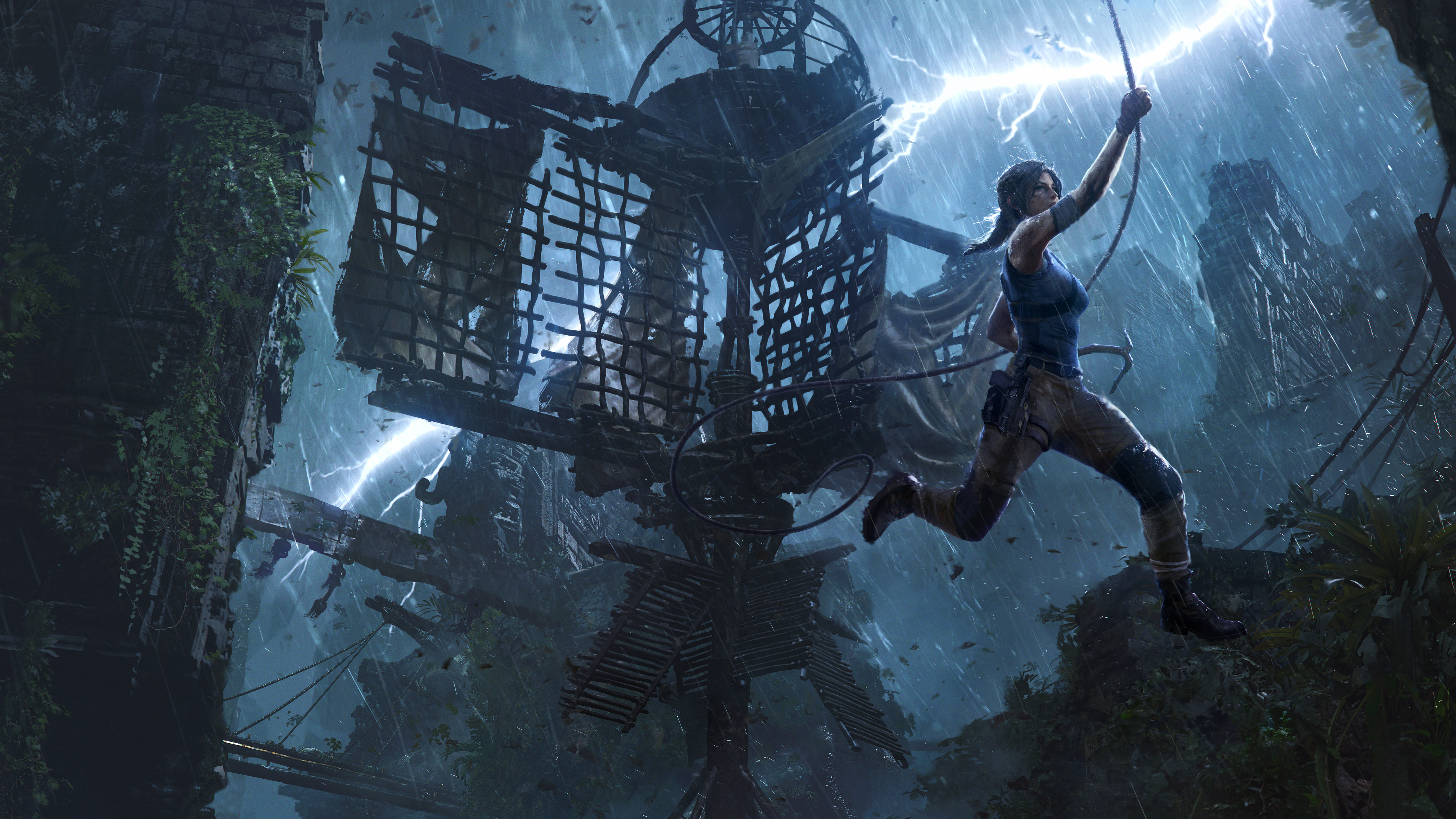 2018 Lara Croft Shadow Of The Tomb Raider, HD Games, 4k Wallpapers