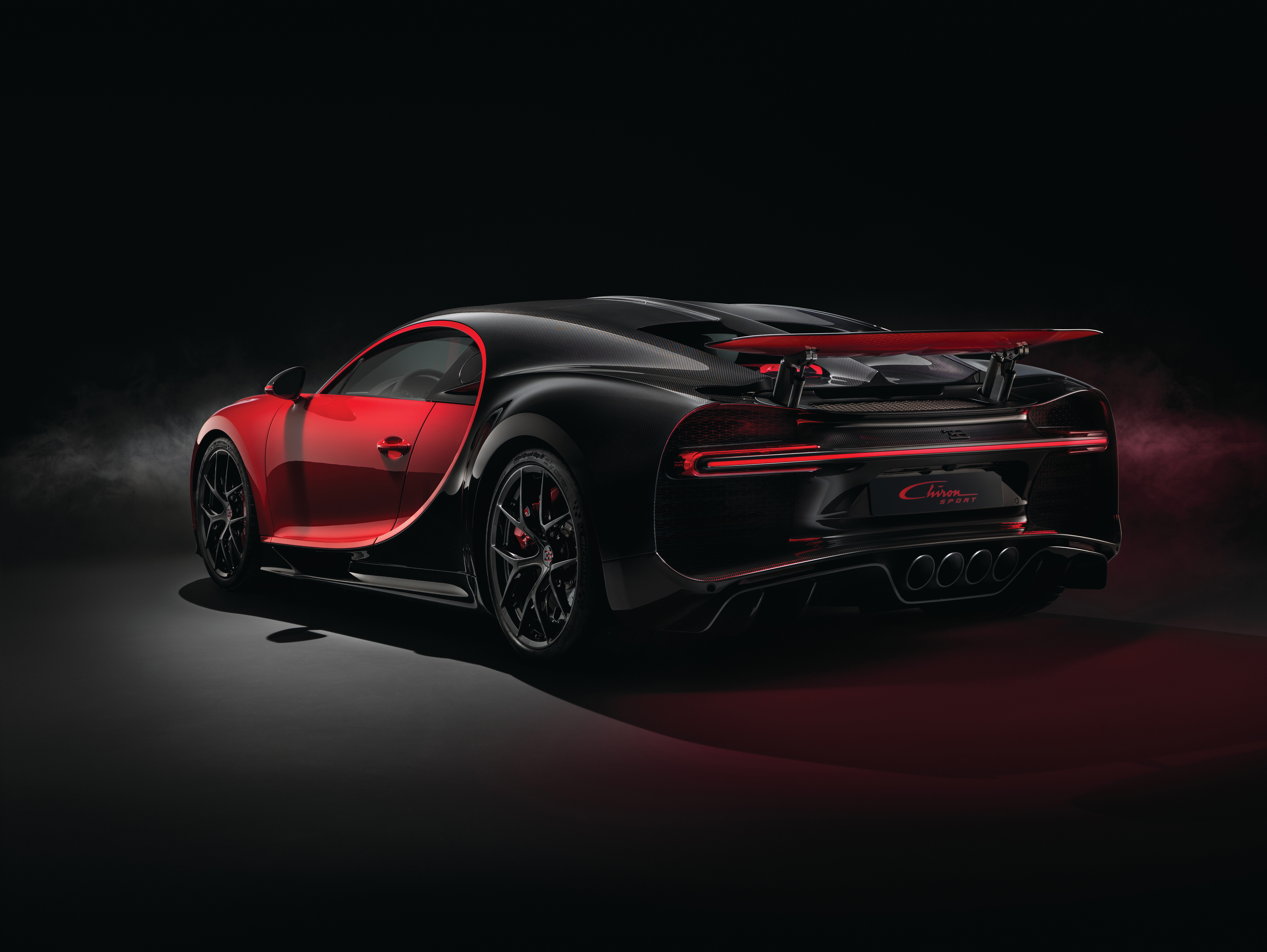 2018 Red Bugatti Chiron Sport Rear View, HD Cars, 4k ...