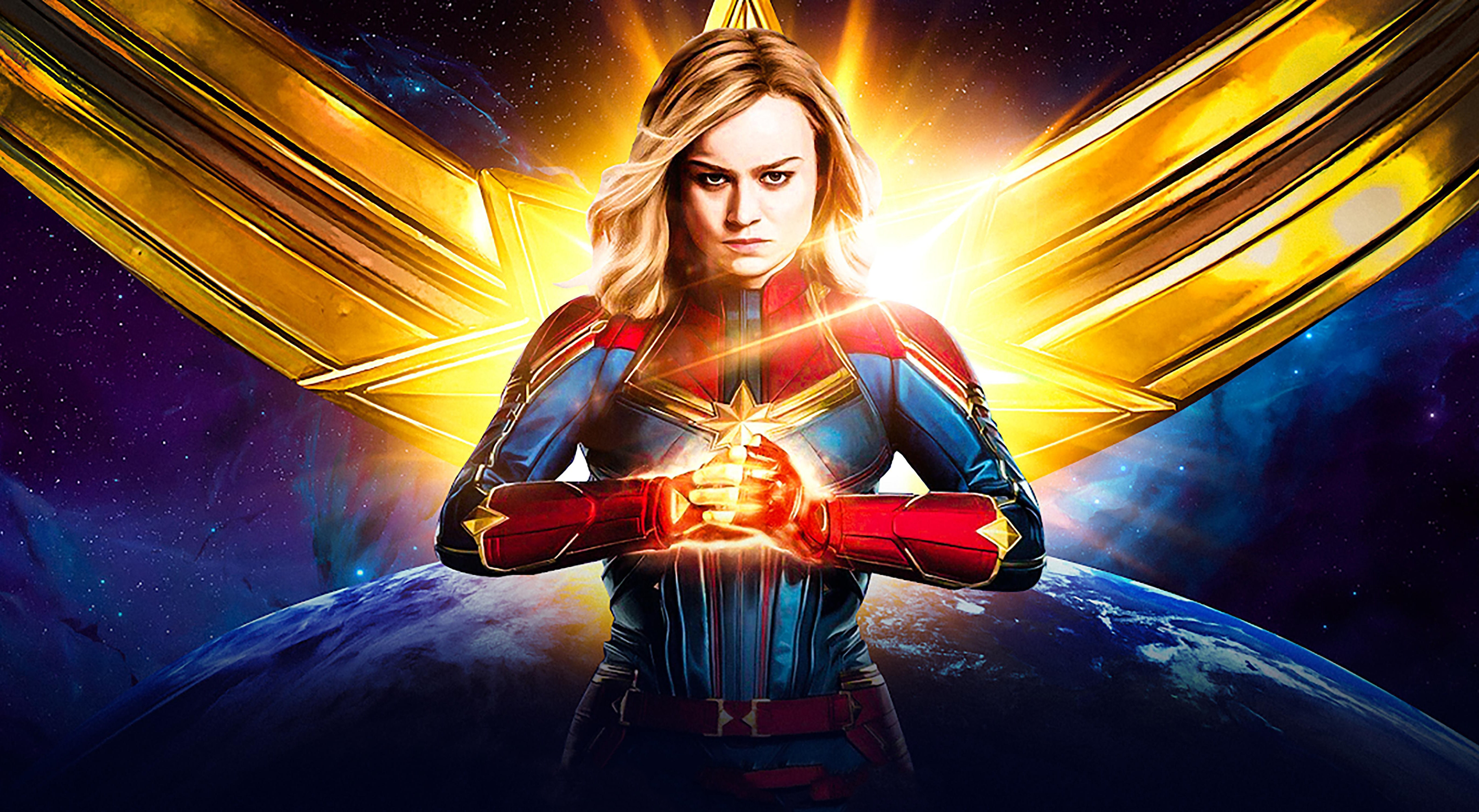 2019 Captain Marvel, HD Superheroes, 4k Wallpapers, Images, Backgrounds