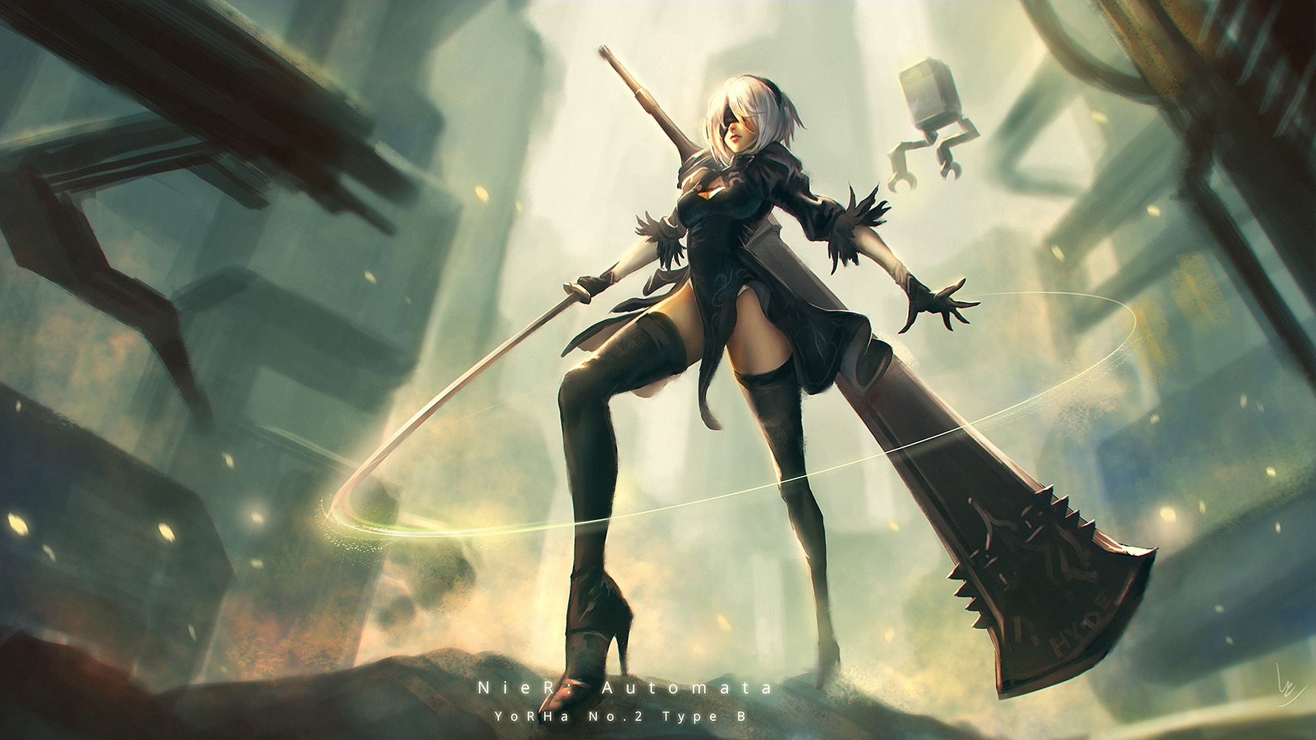 2b Nier Automata HD, HD Games, 4k Wallpapers, Images, Backgrounds