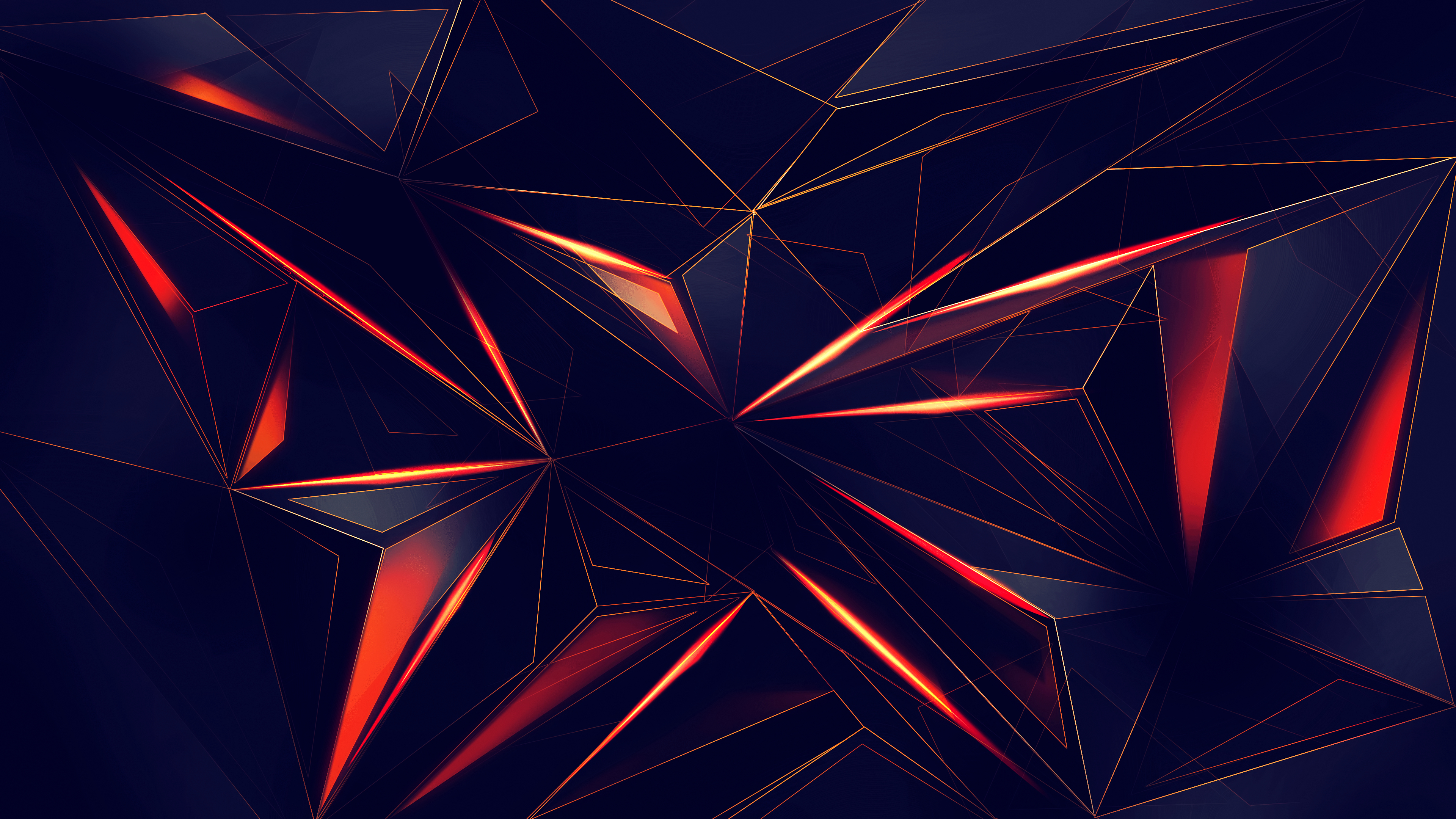 3d Shapes Abstract Lines 4k, HD 3D, 4k Wallpapers, Images ...