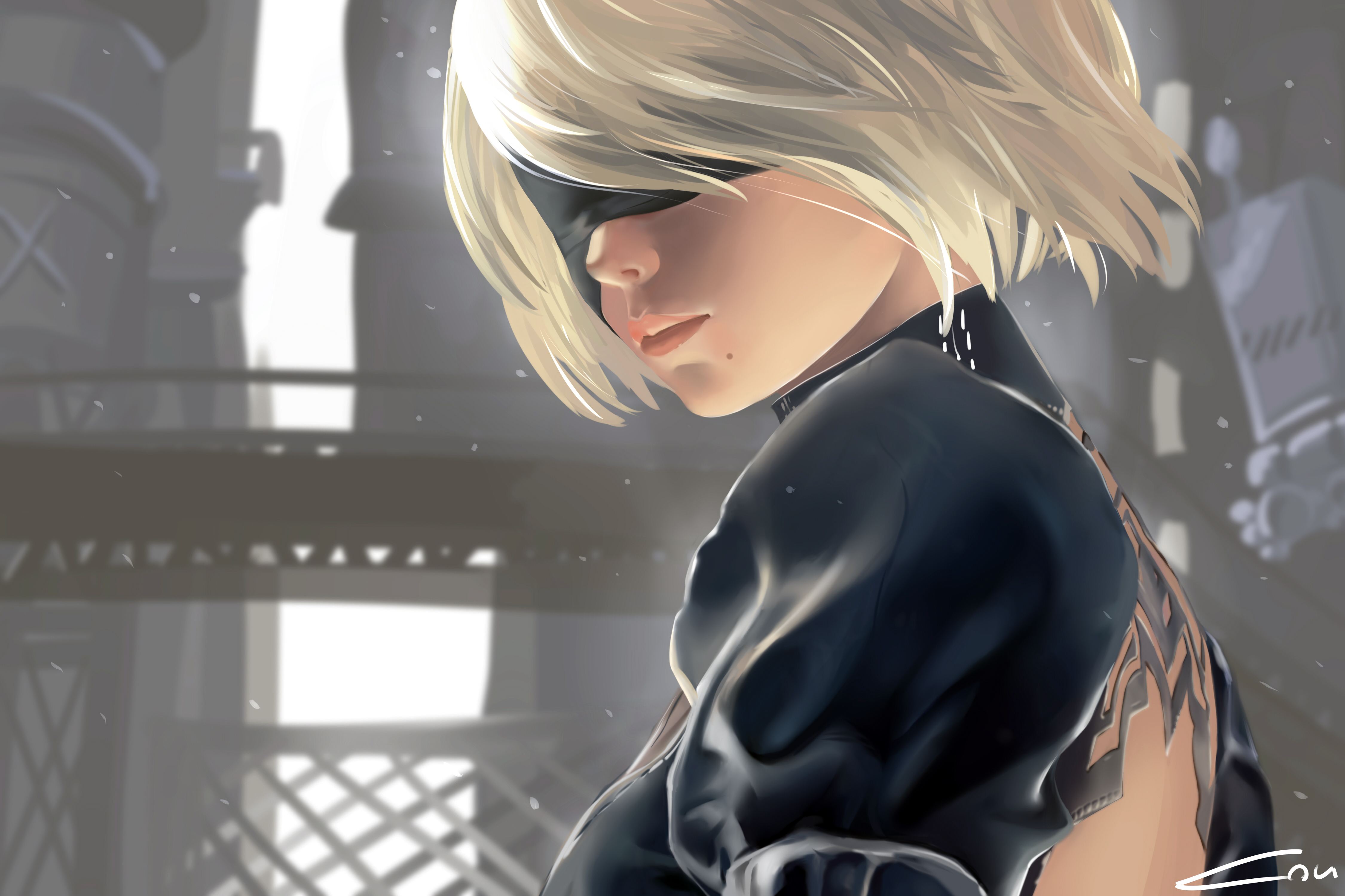 4k 2B Nier Automata, HD Games, 4k Wallpapers, Images, Backgrounds