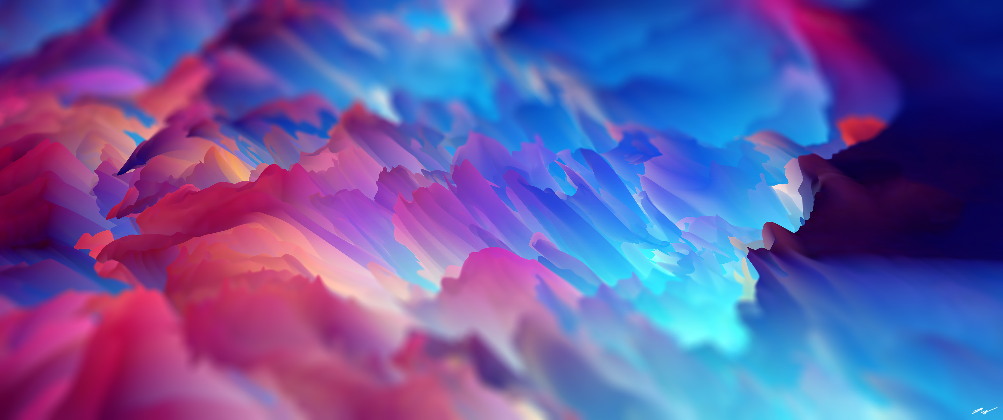 Abstract Colorful Space Colors Art 4k, HD Abstract, 4k Wallpapers