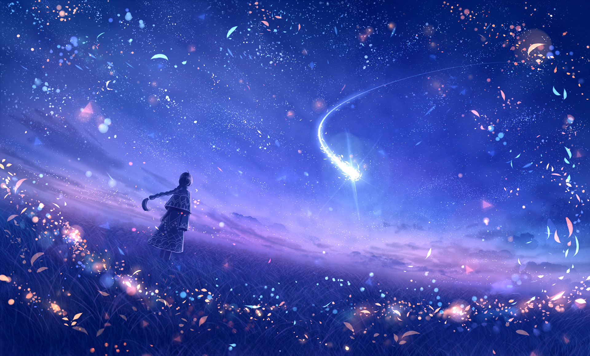 Anime Original Dreamy Constellations Artwork, HD Anime, 4k ...