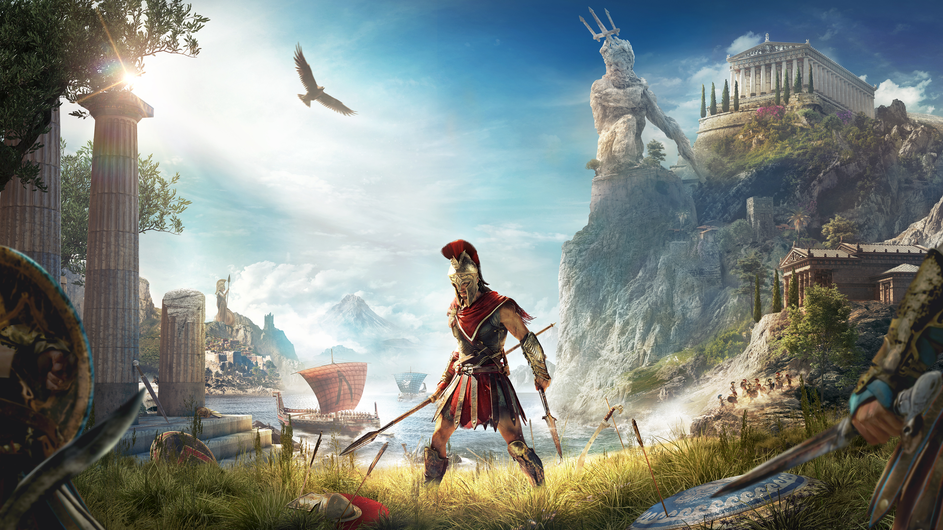 Assassins Creed Odyssey War 4k, HD Games, 4k Wallpapers 
