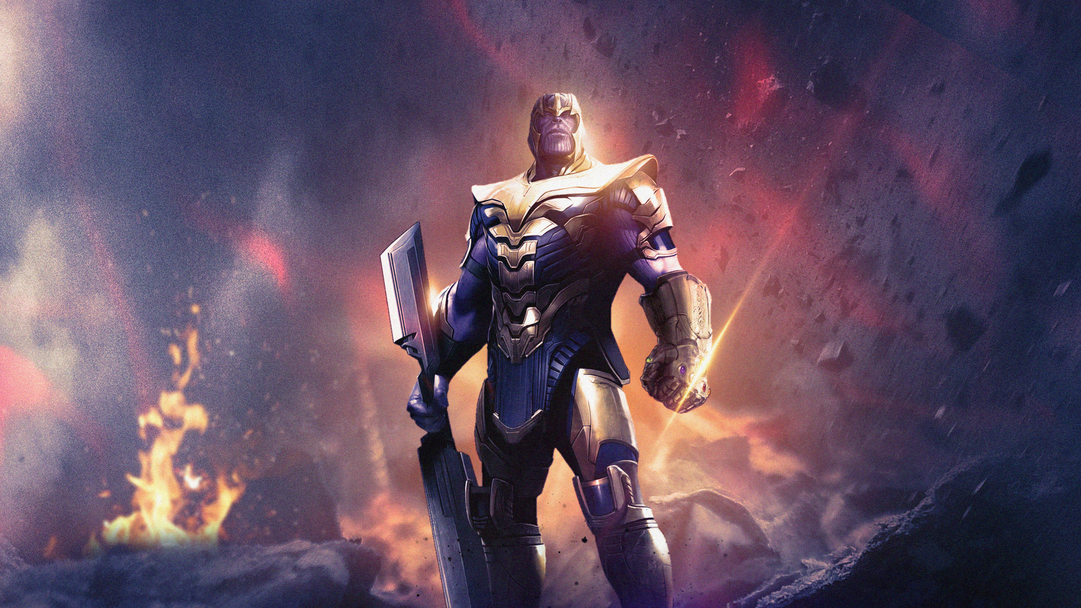 Avengers Endgame Thanos 4k, HD Superheroes, 4k Wallpapers, Images