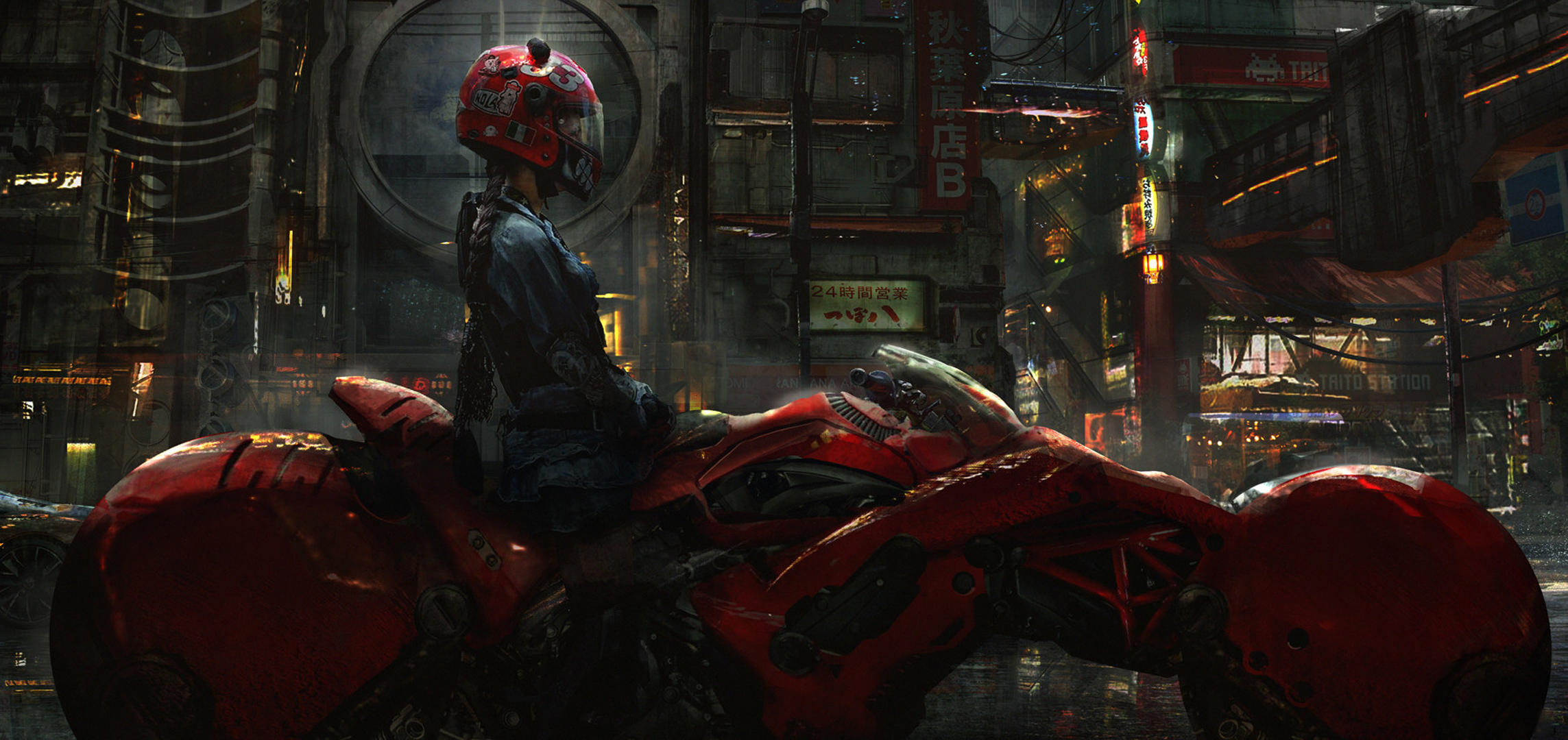 Biker Cyberpunk Girl Scifi Hd Artist 4k Wallpapers Images Backgrounds Photos And Pictures 0273