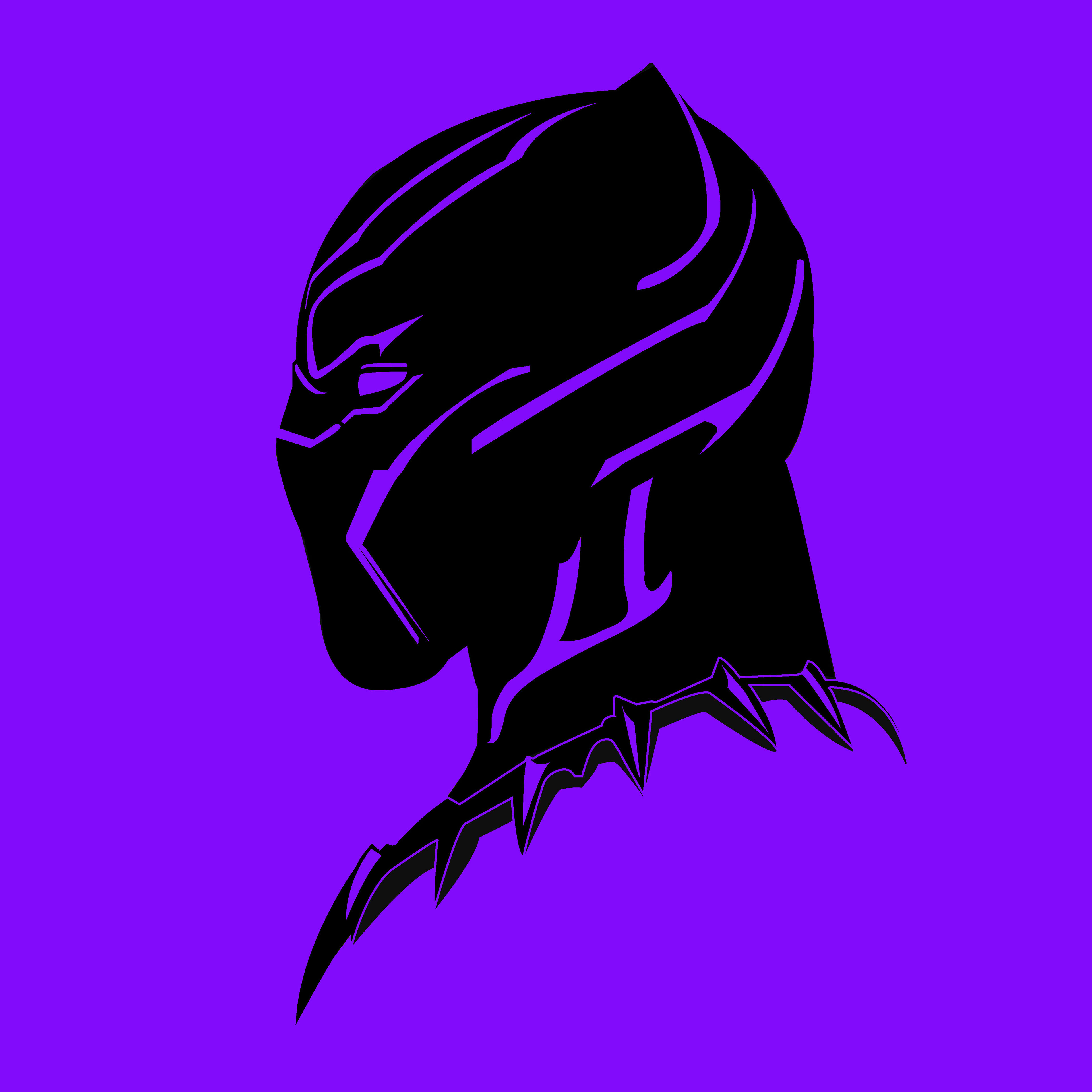 Black Panther Illustration, Hd Superheroes, 4k Wallpapers, Images 