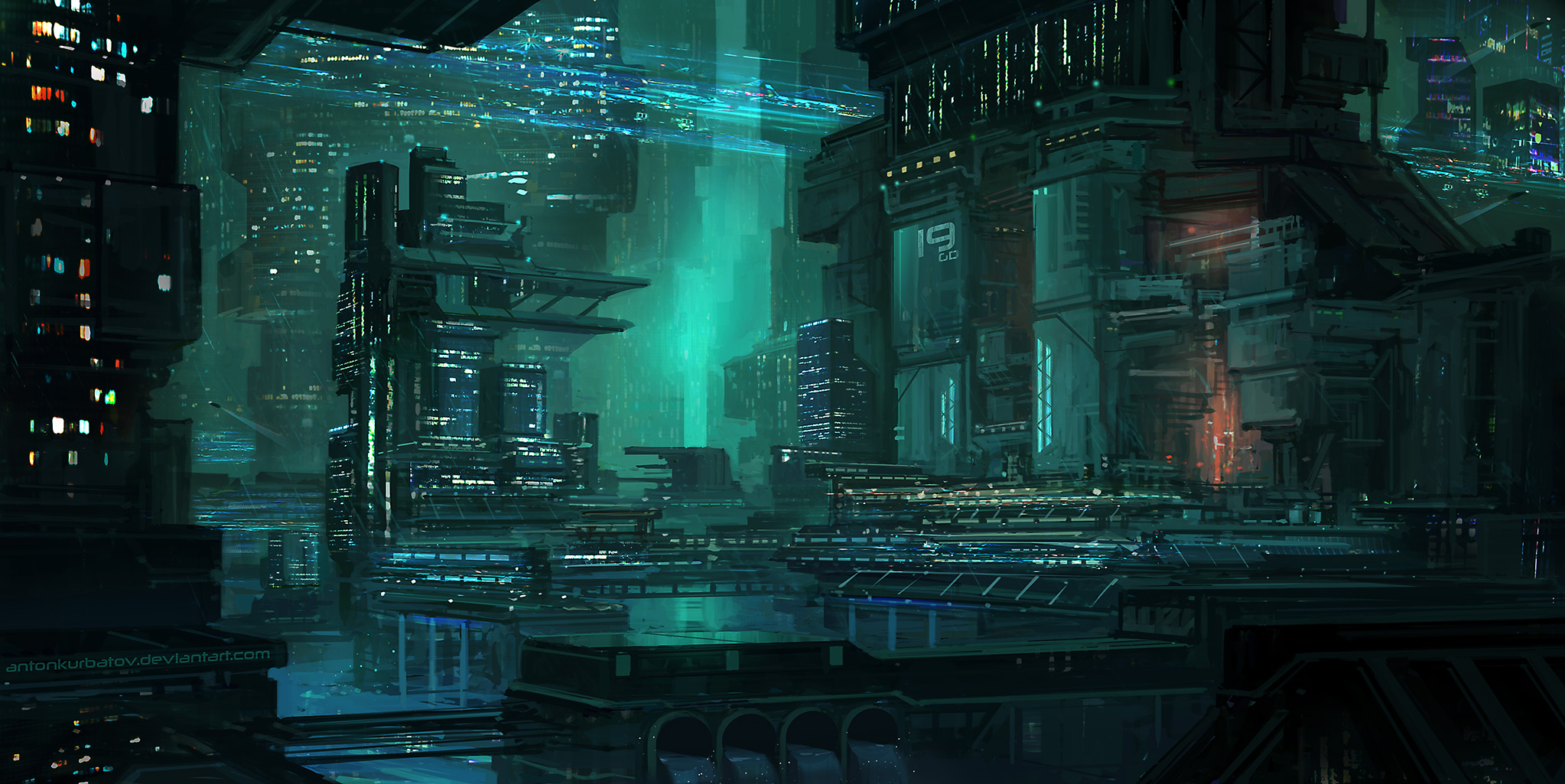 Bladerunner Building Digital Art And Drawing, HD Artist, 4k Wallpapers