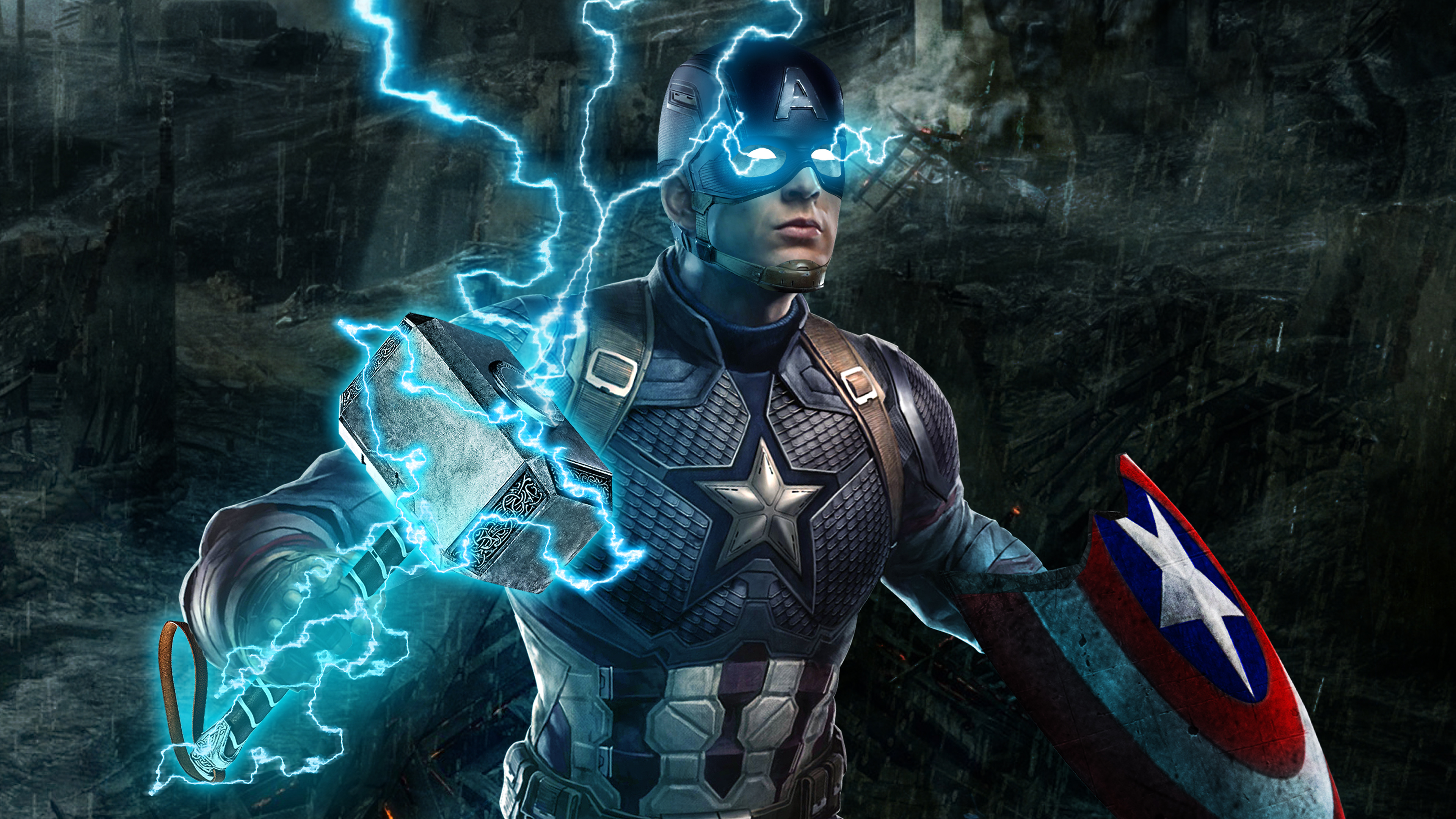 Captain America Avengers Endgame 4k, HD Superheroes, 4k Wallpapers