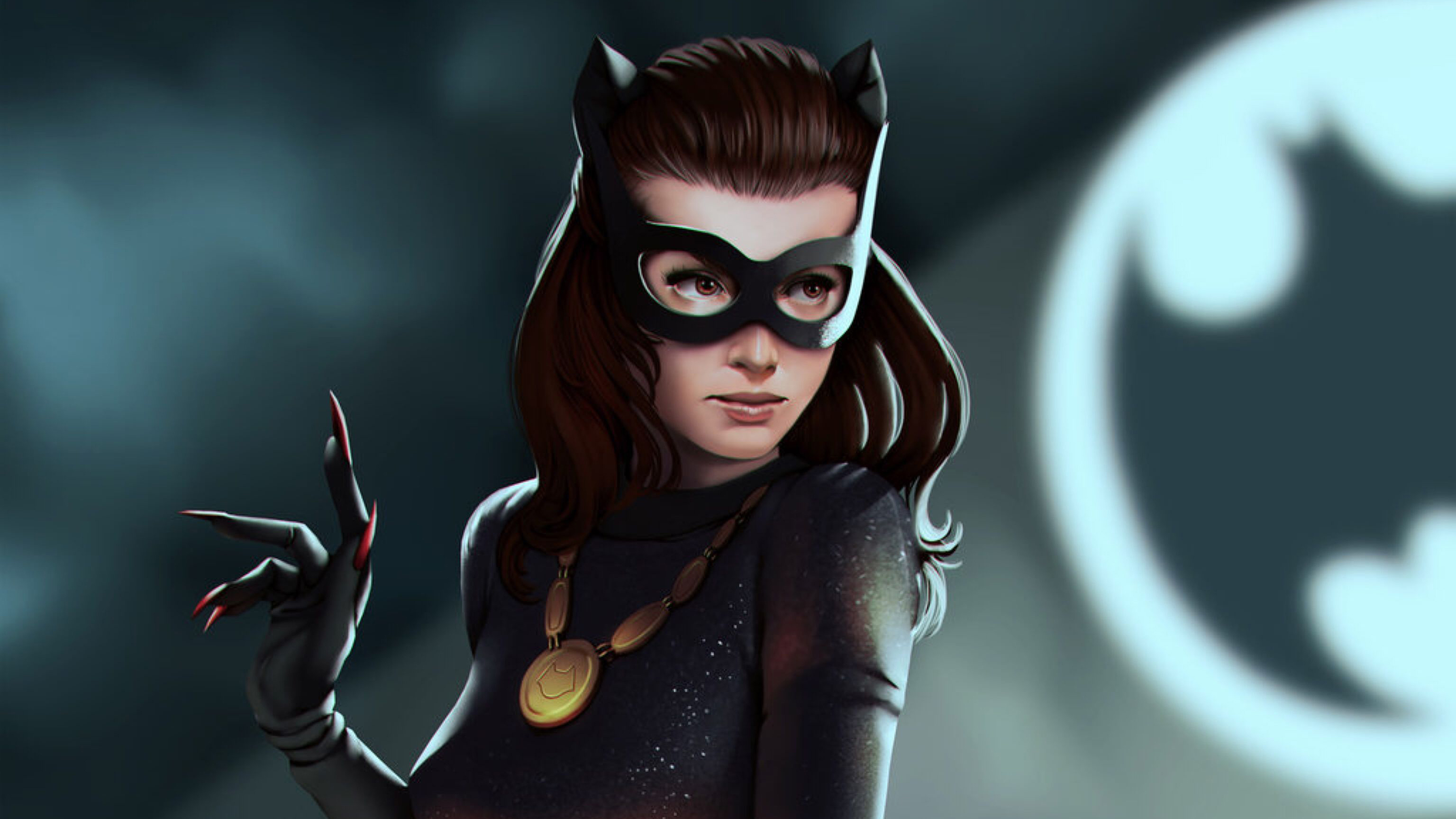Catwoman Digital Artwork, HD Superheroes, 4k Wallpapers, Images