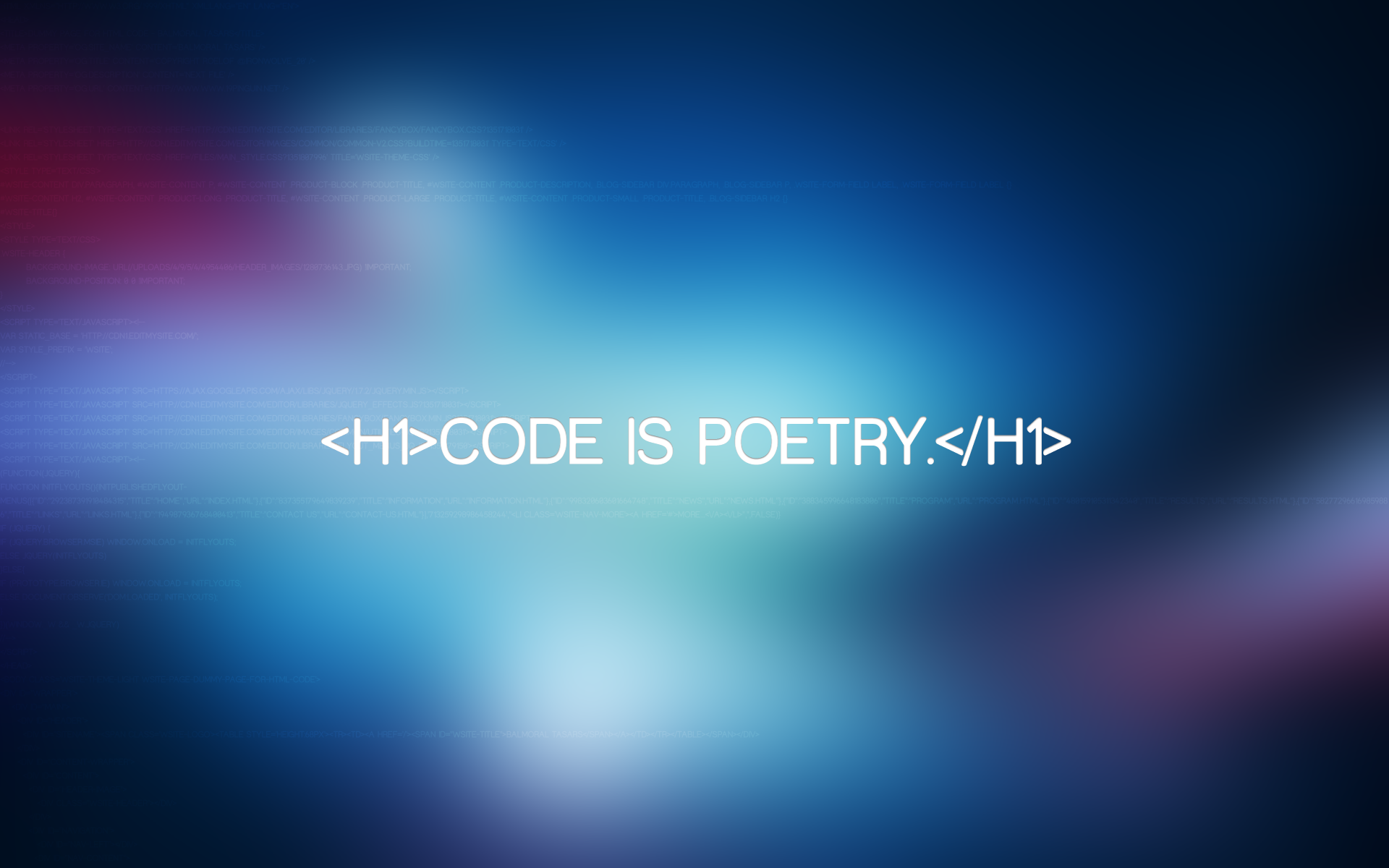 Code is Poetry, HD Computer, 4k Wallpapers, Images, Backgrounds, Photos
