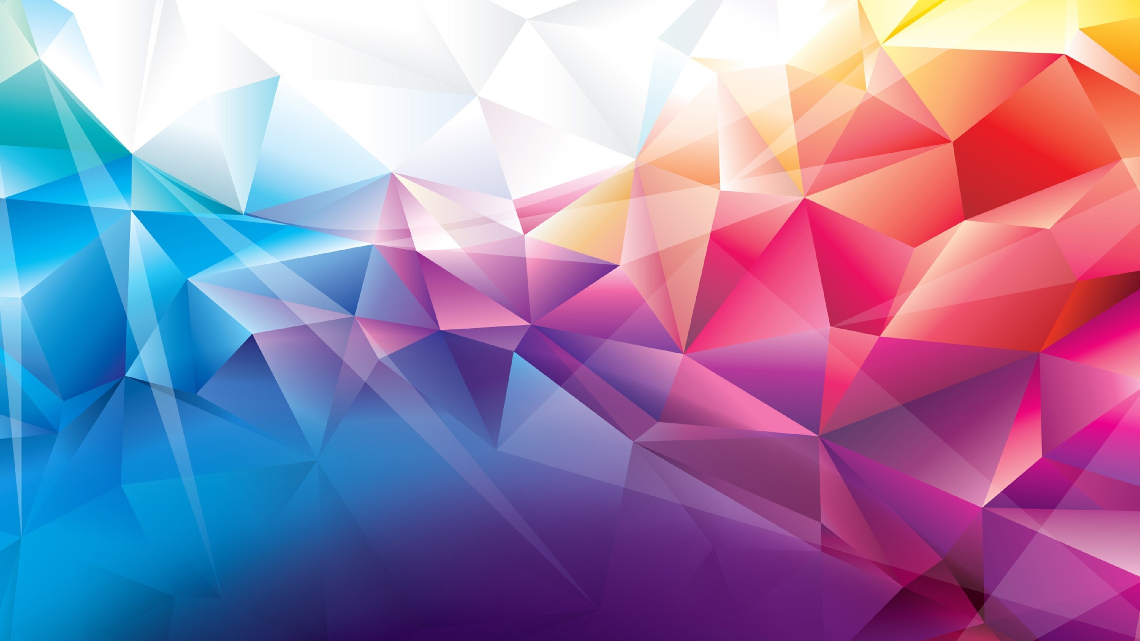 Colorful Polygons, HD Abstract, 4k Wallpapers, Images, Backgrounds