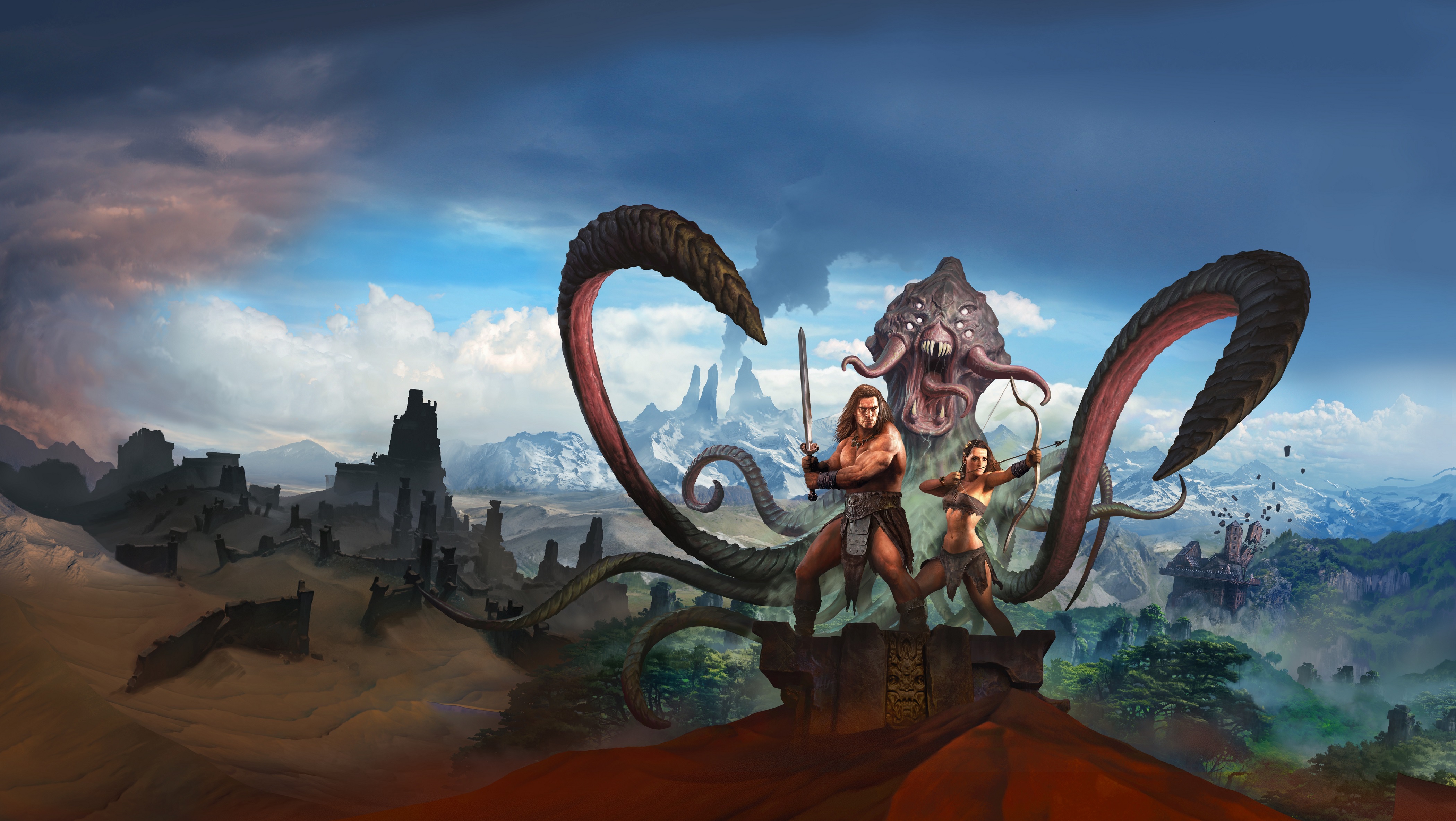 Conan Exiles Key Art, HD Games, 4k Wallpapers, Images, Backgrounds