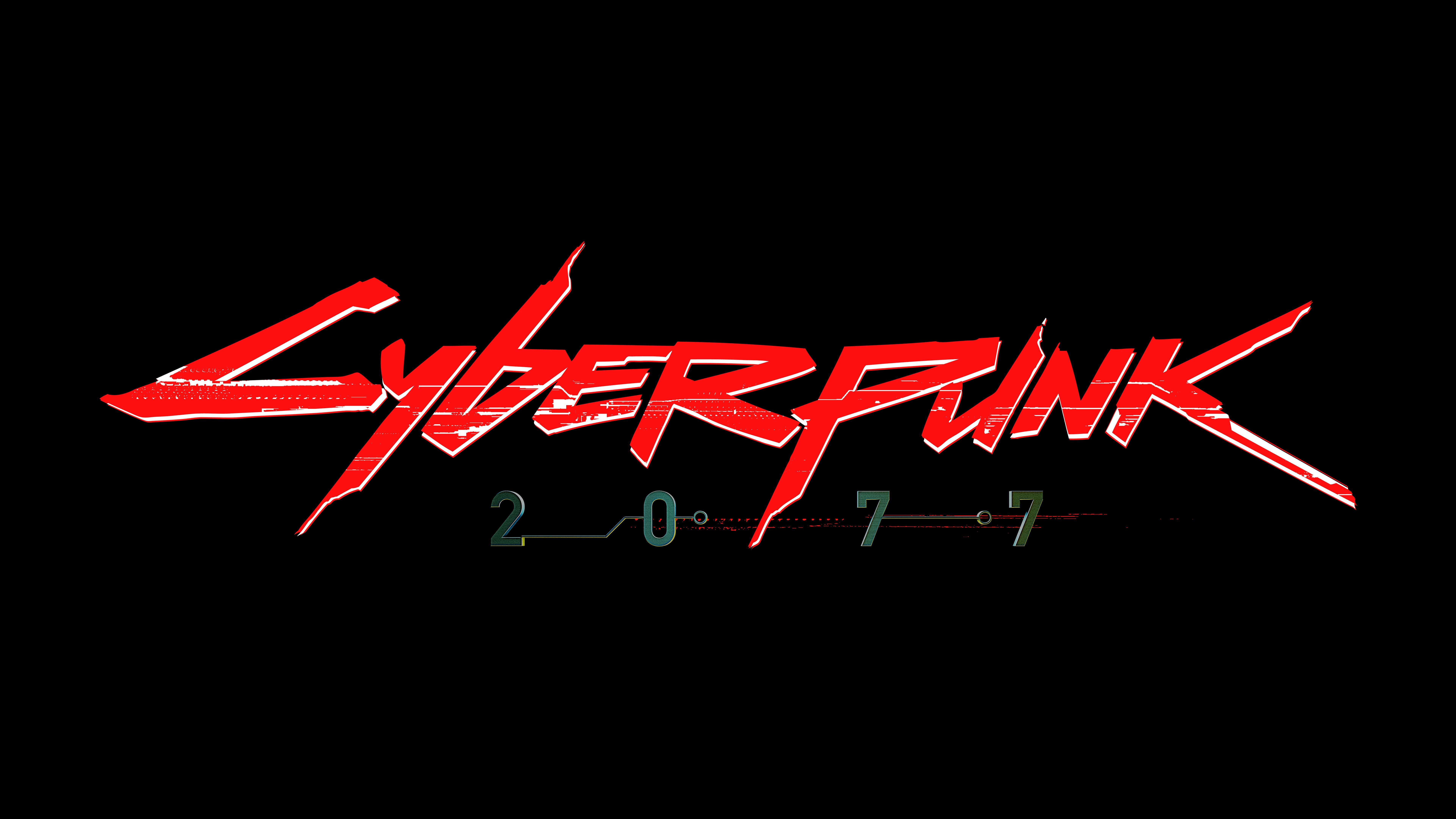 Cyberpunk 2077 Logo 4k, HD Games, 4k Wallpapers, Images