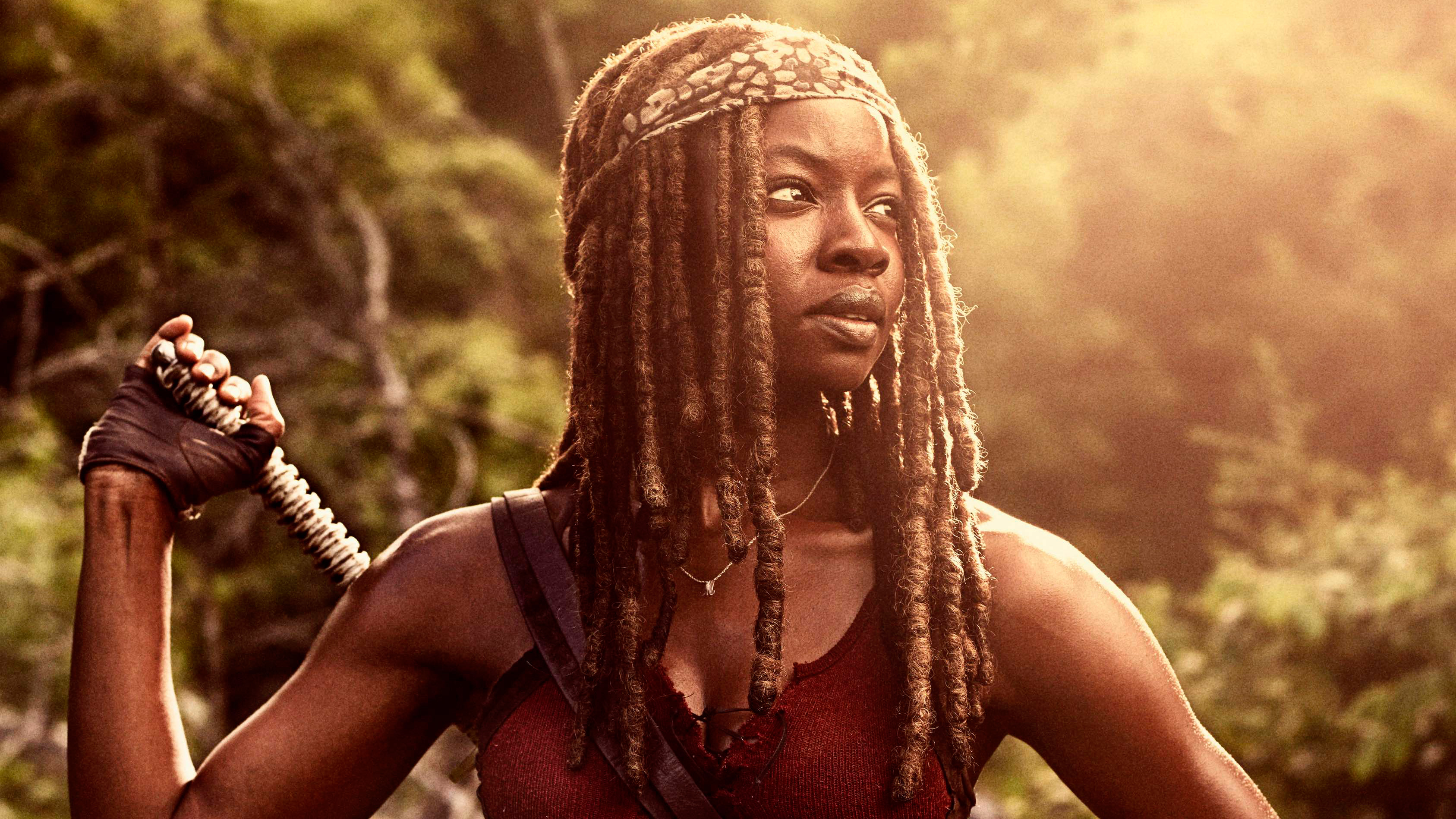 Danai Gurira As Michonne In The Walking Dead Season 9 2018 Hd Tv Shows 4k Wallpapers Images 2191