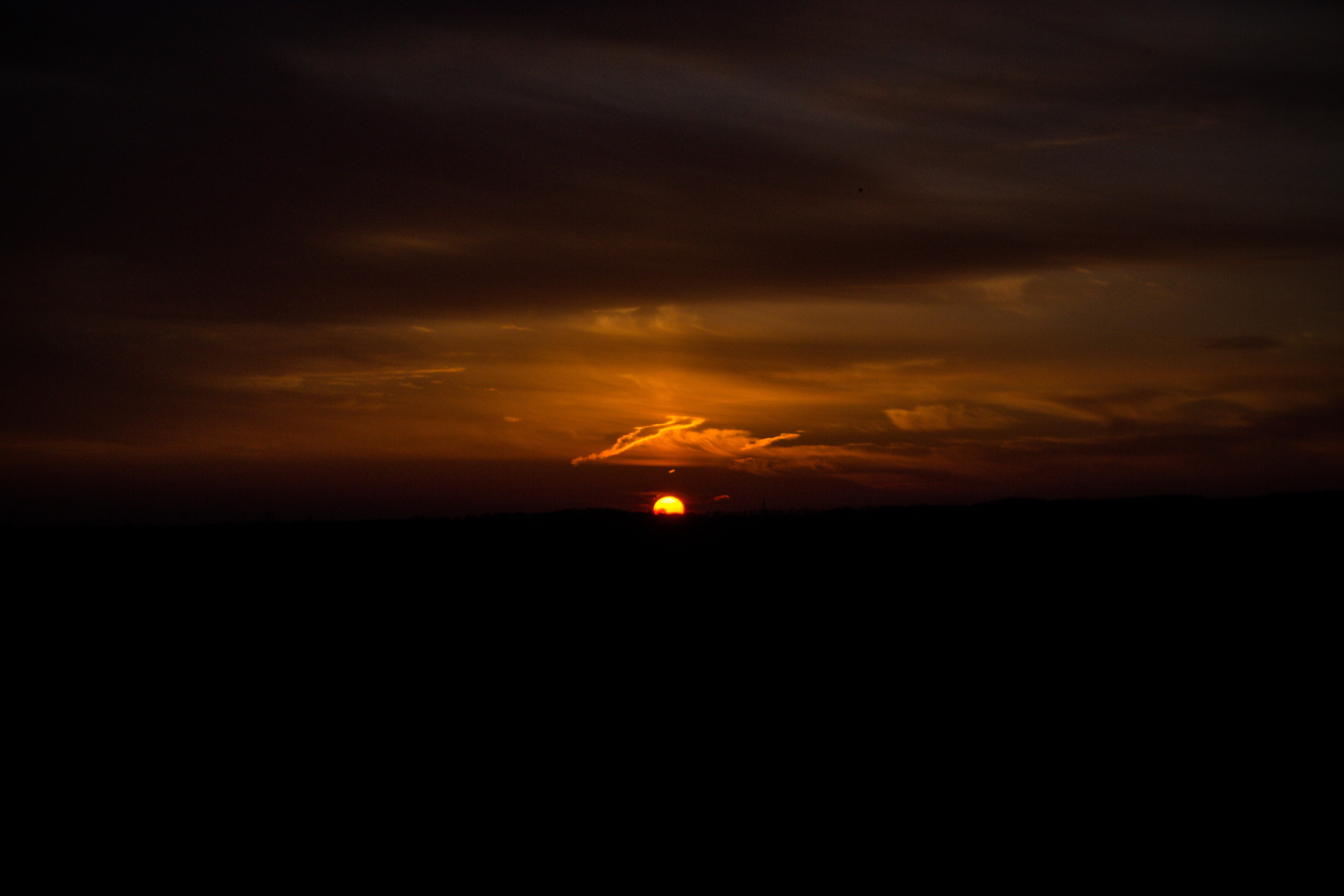 Dark Sunset Evening 4k, HD Nature, 4k Wallpapers, Images ...