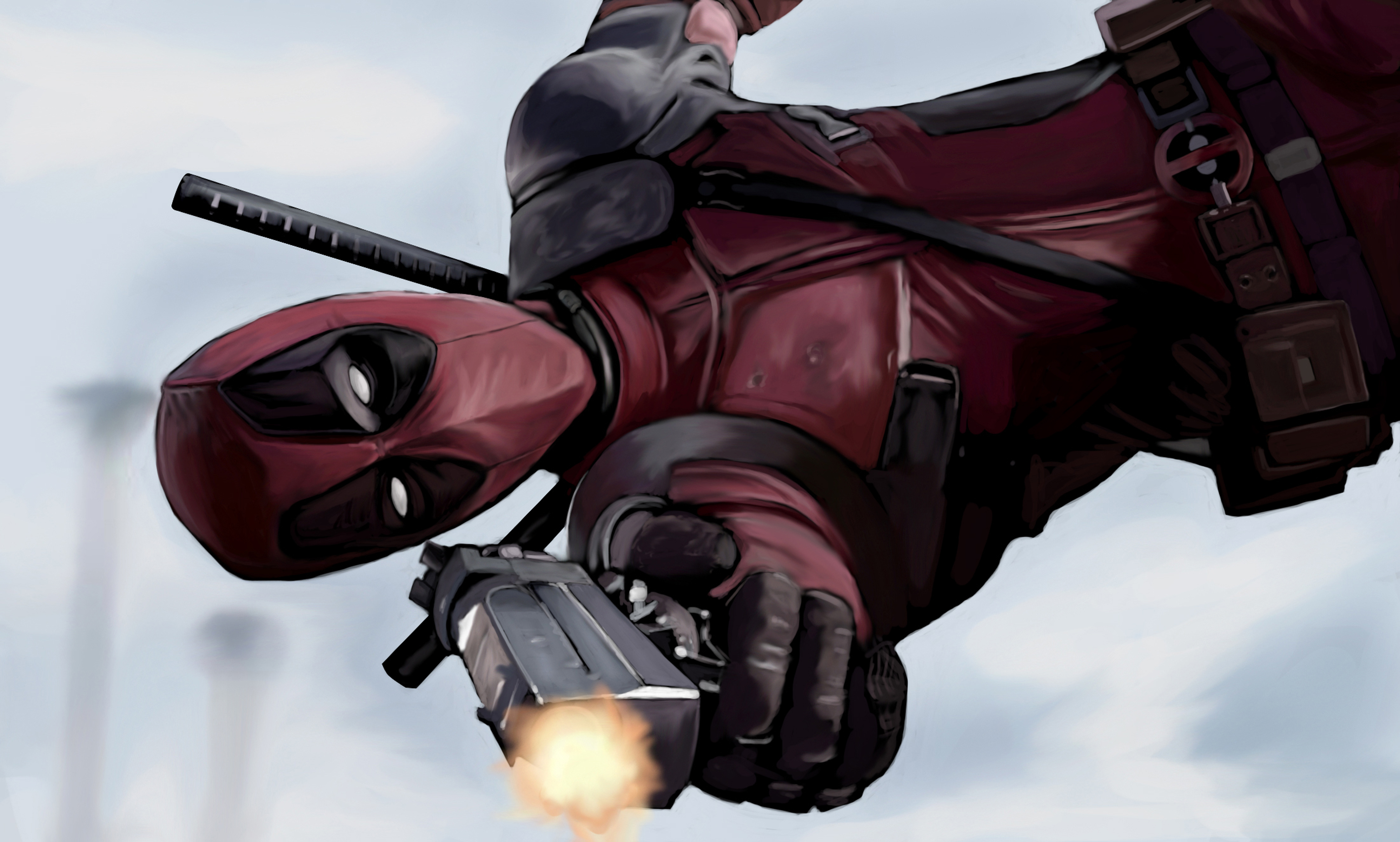 Deadpool Artwork 4k, HD Superheroes, 4k Wallpapers, Images ...