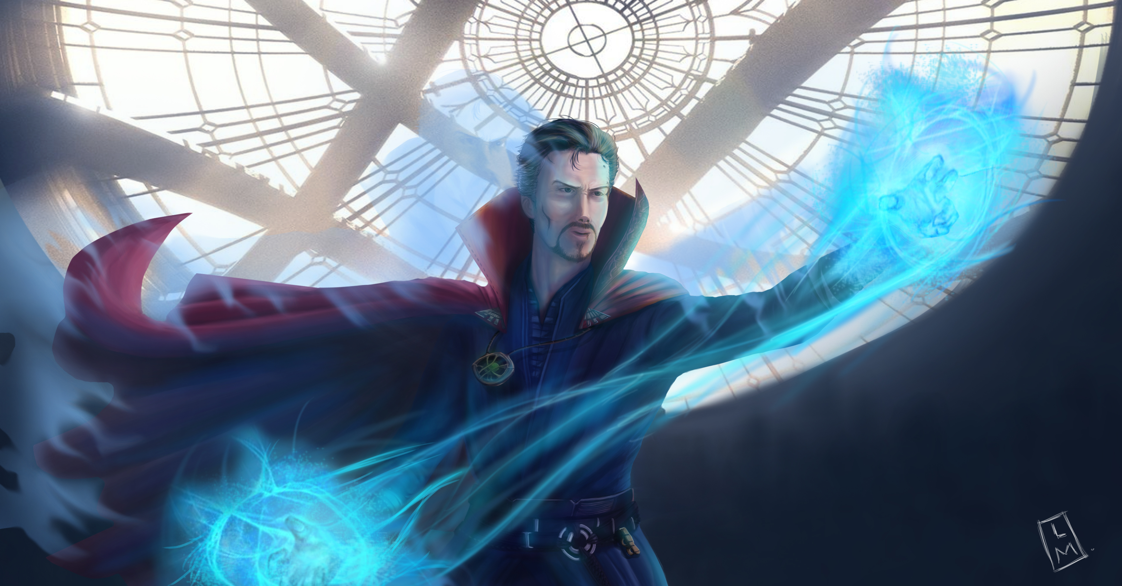 Doctor Strange 4K Art, HD Superheroes, 4k Wallpapers, Images