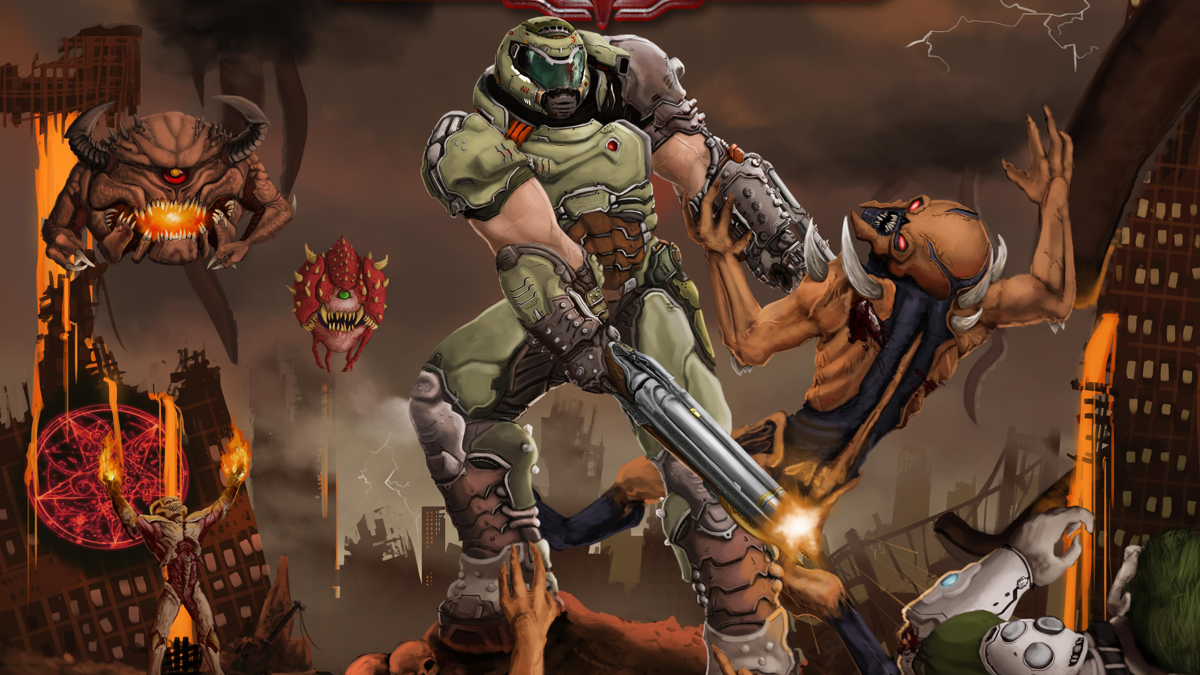 Doom Eternal 4k Hd Games 4k Wallpapers Images Backgrounds Photos
