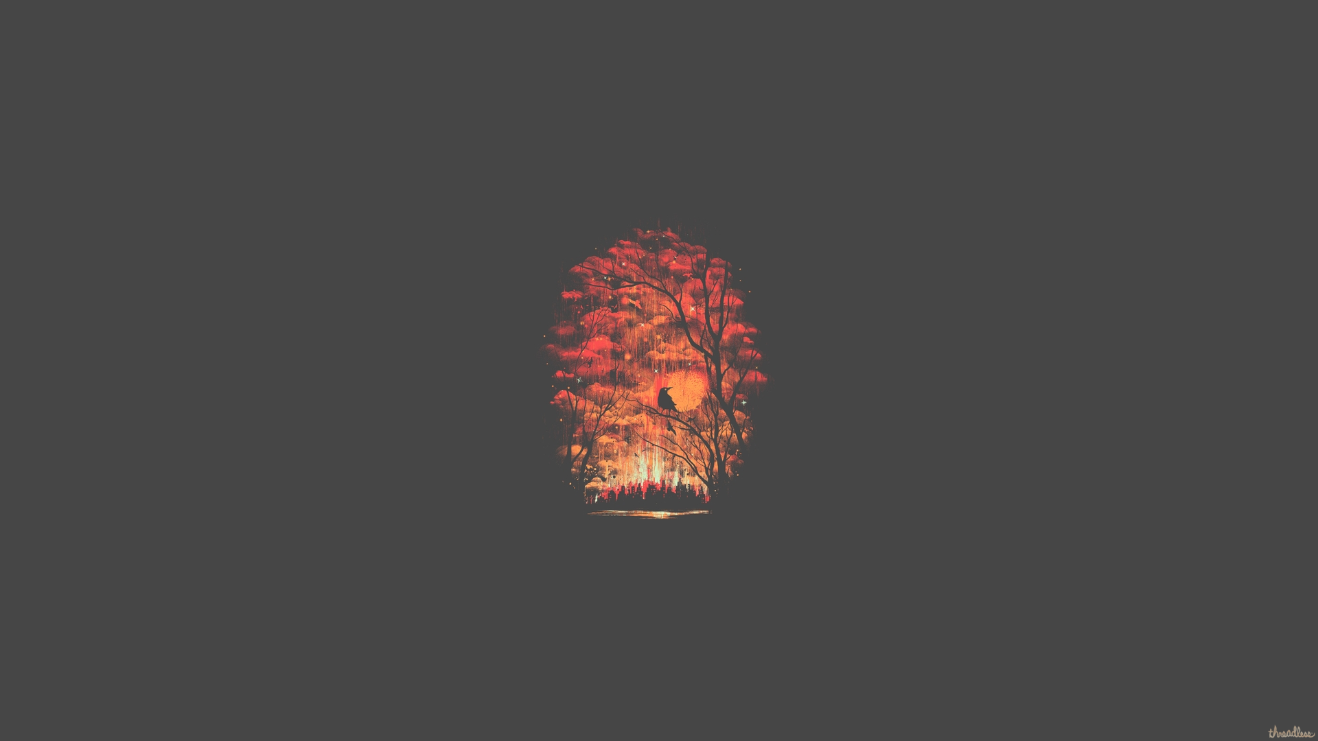 Forest Minimalist, HD Artist, 4k Wallpapers, Images, Backgrounds
