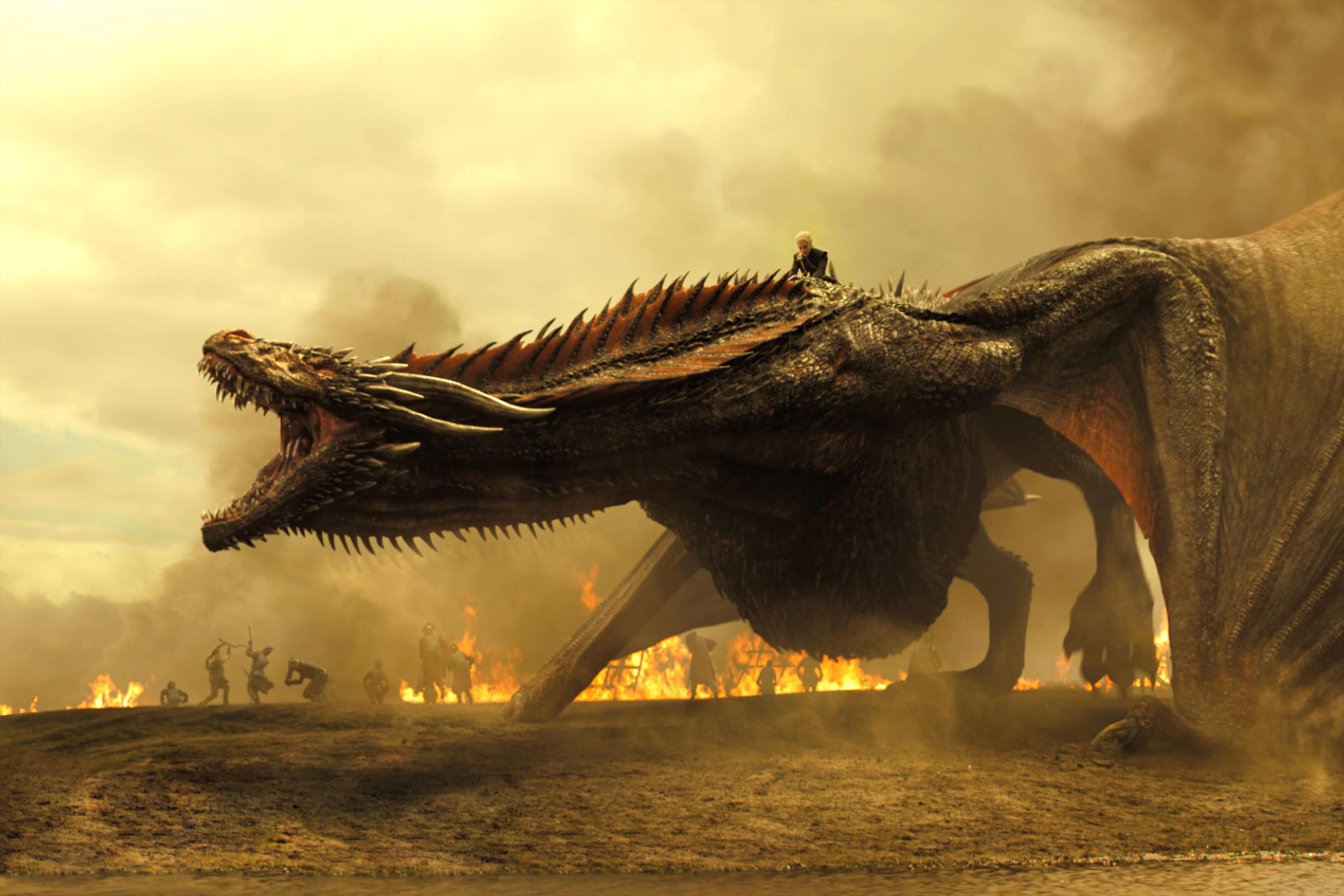 Game Of Thrones Season 7 Dragon And Khaleesi HD Tv Shows 4k