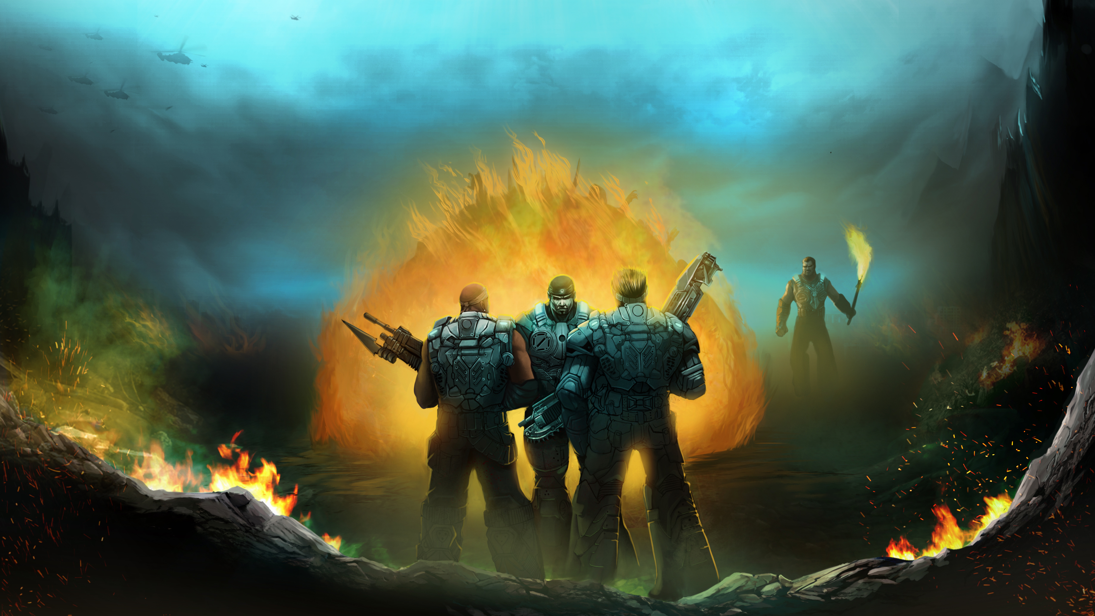 Gears Of War 4k, HD Games, 4k Wallpapers, Images ...