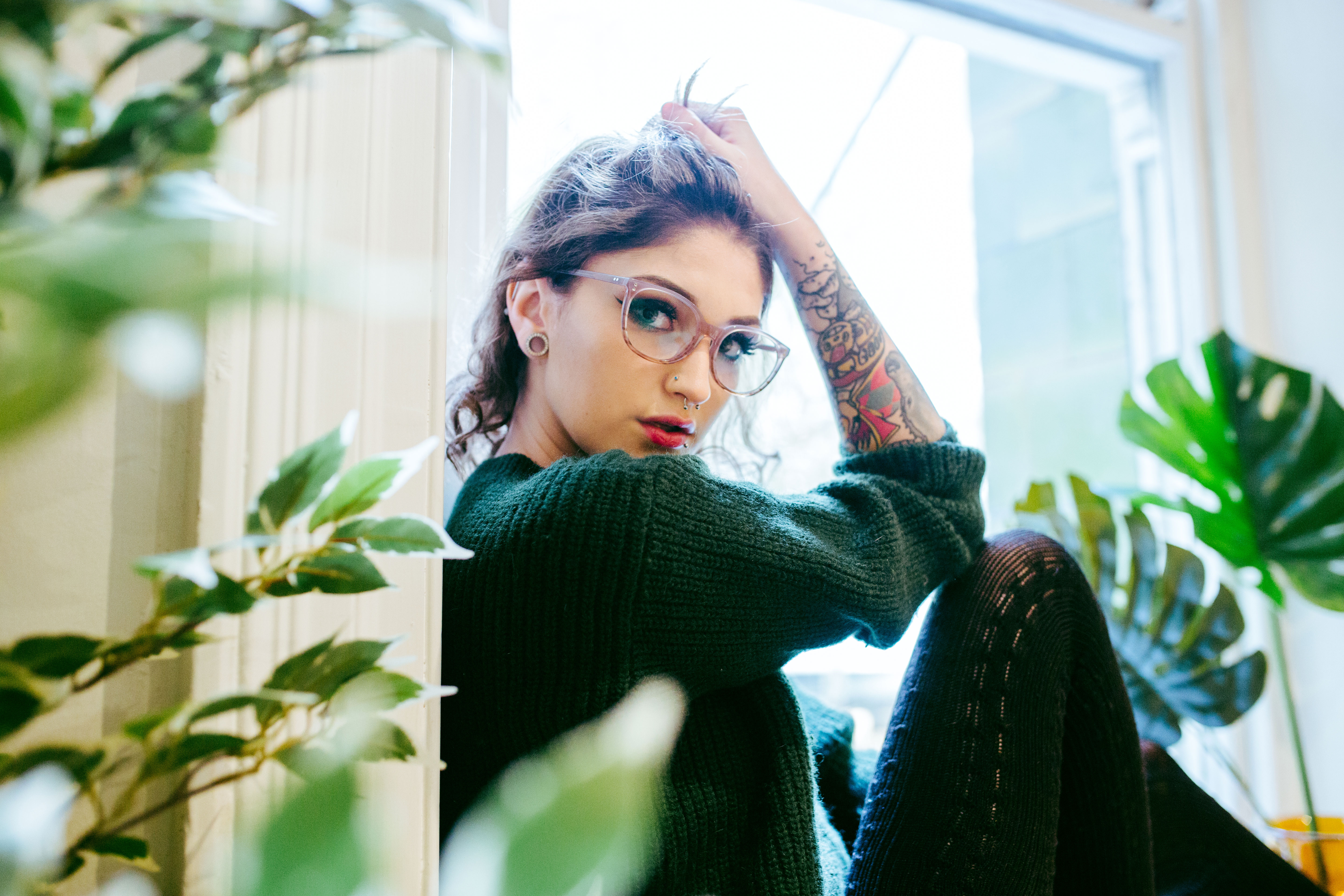 Girl With Tattoos On Arms, HD Girls, 4k Wallpapers, Images, Backgrounds