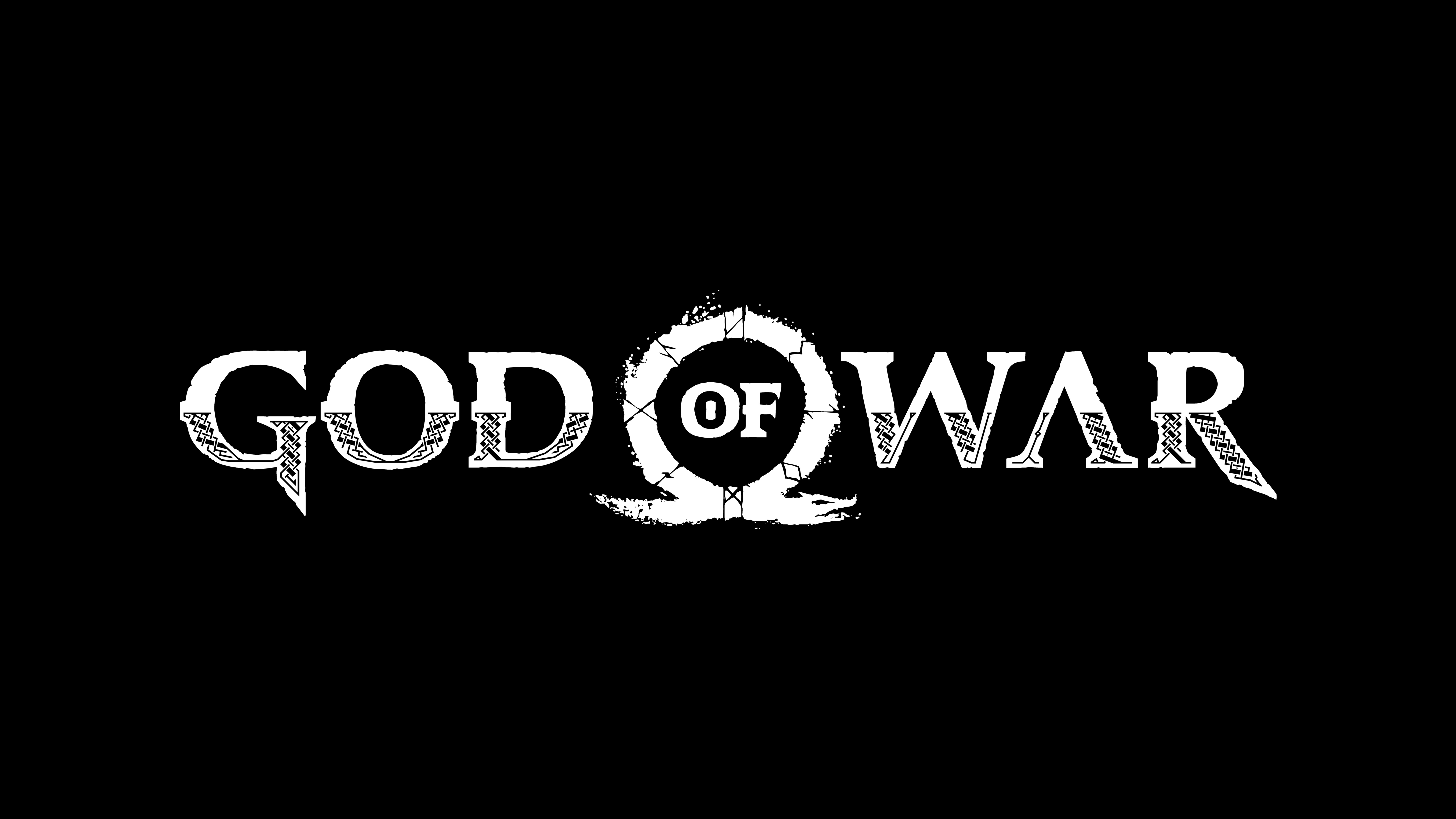 God Of War 2018 Logo 4k, HD Games, 4k Wallpapers, Images ...