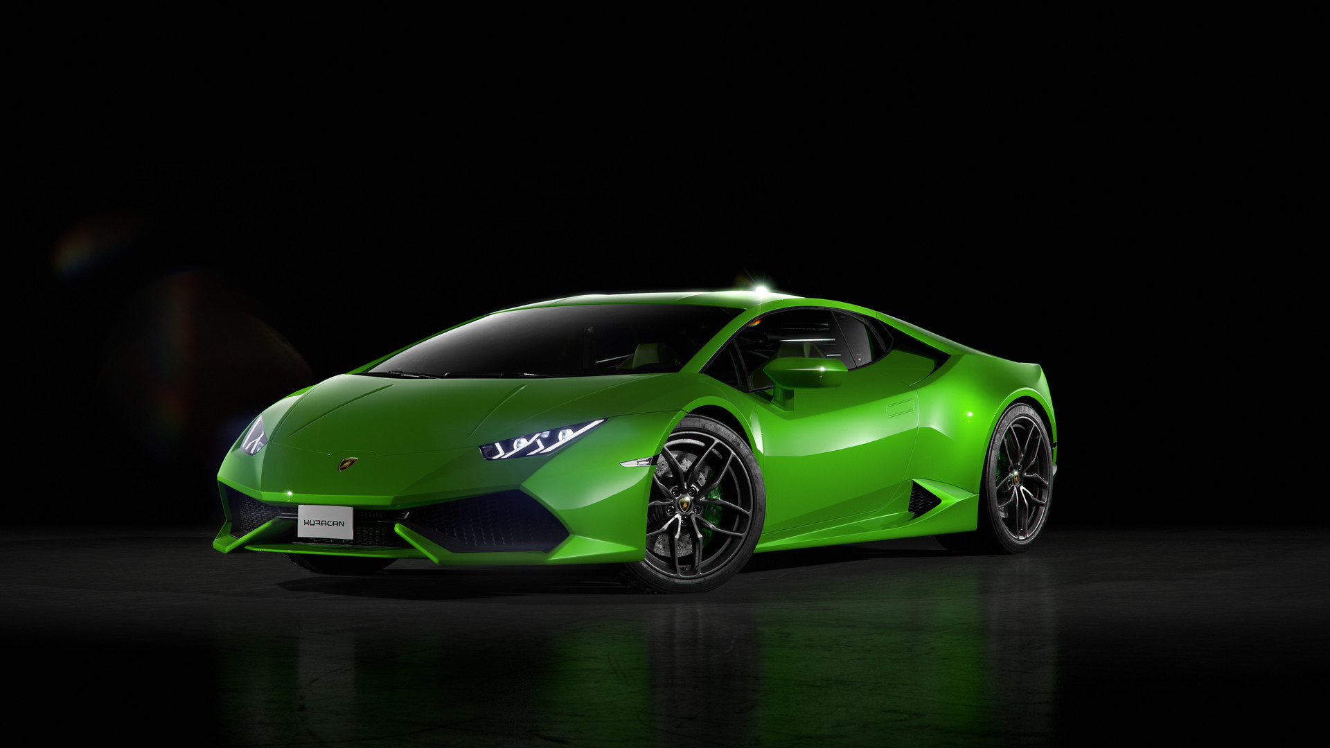 Green Lamborghini Huracan Front Hd Cars 4k Wallpapers Images