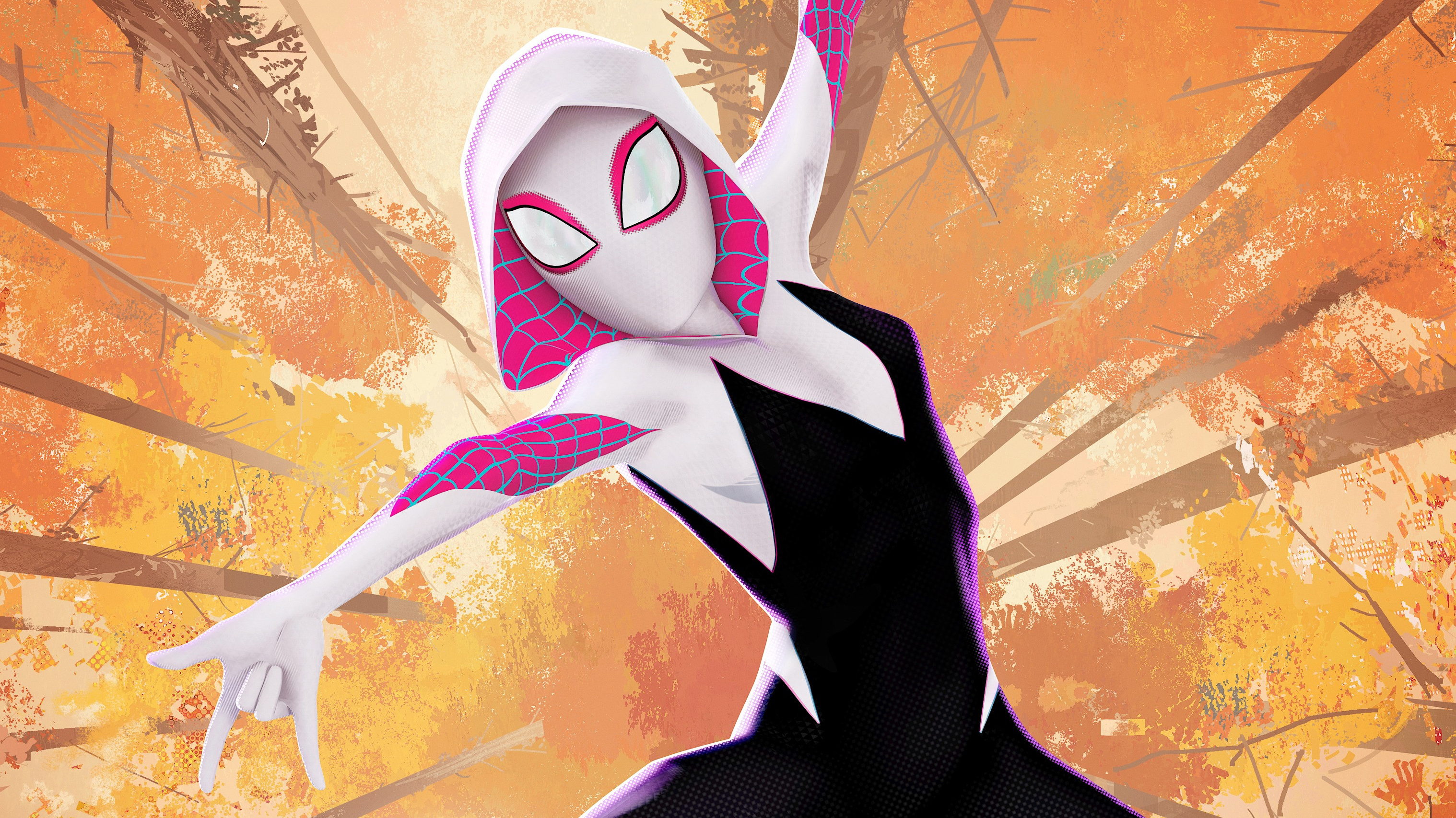 Gwen Stacy Spider Man Into The Spider Verse, HD Movies, 4k Wallpapers