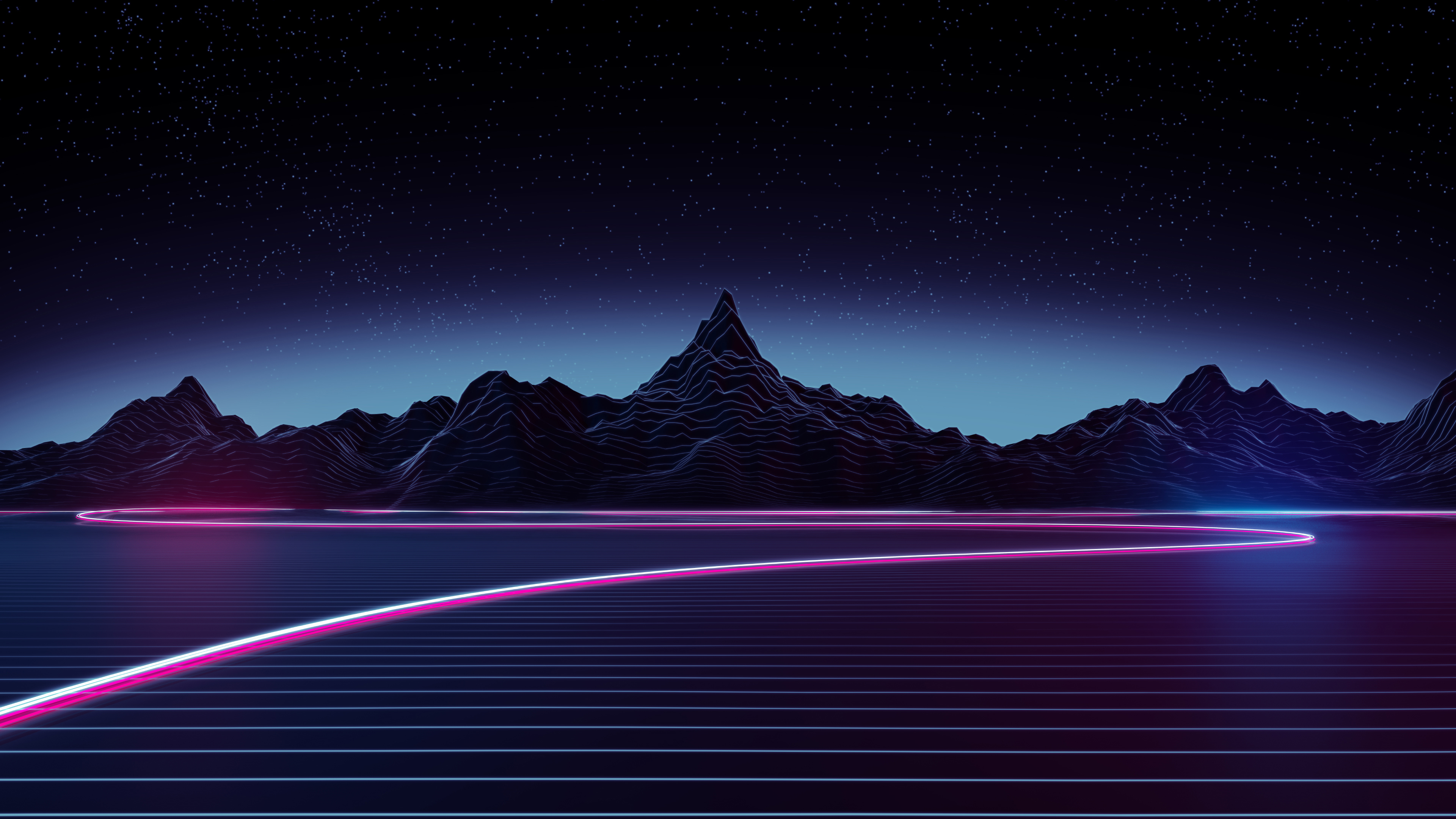 Highway Retrowave 4k, HD Abstract, 4k Wallpapers, Images ...