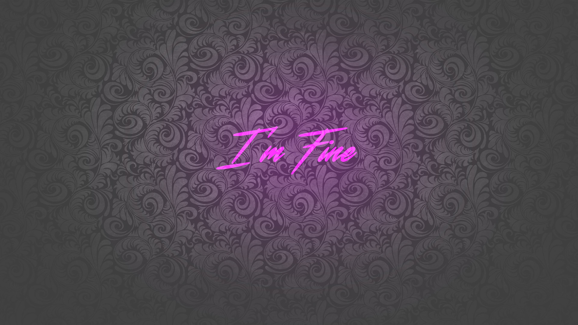 I Am Fine, Hd Typography, 4K Wallpapers, Images, Backgrounds, Photos