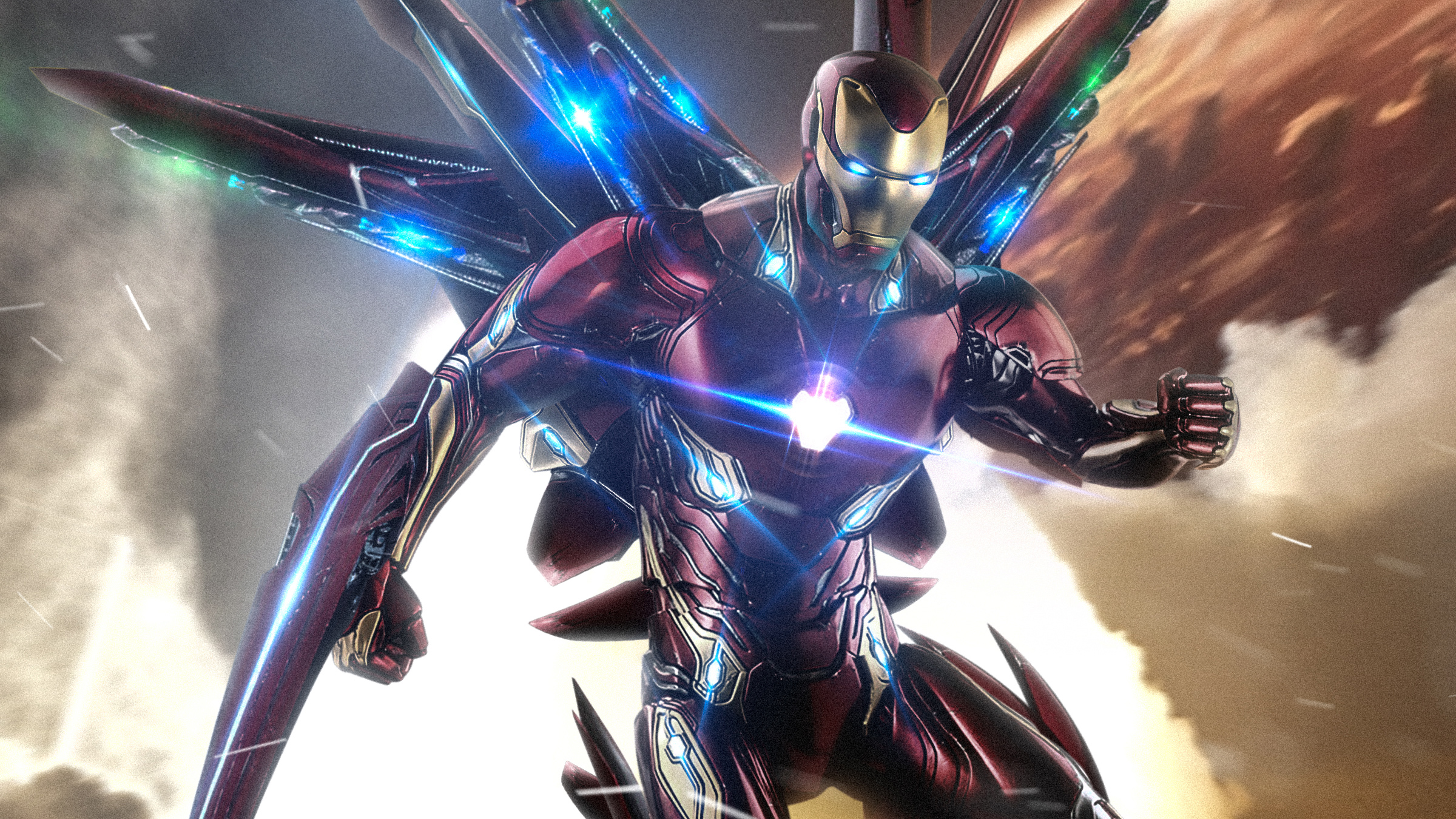 Iron Man New Suit Art, HD Superheroes, 4k Wallpapers ...