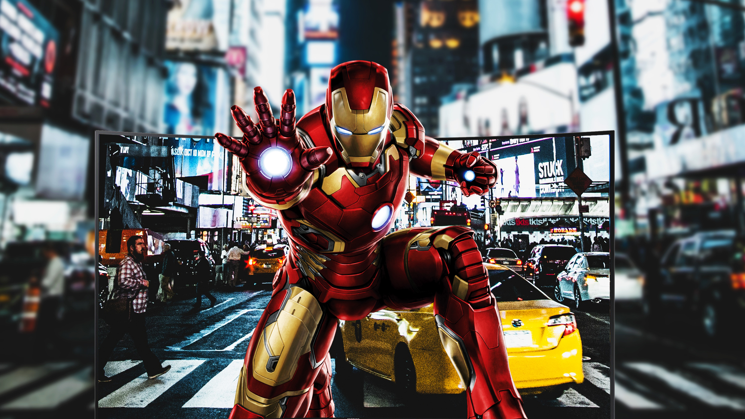 Iron Man New York, HD Superheroes, 4k Wallpapers, Images, Backgrounds