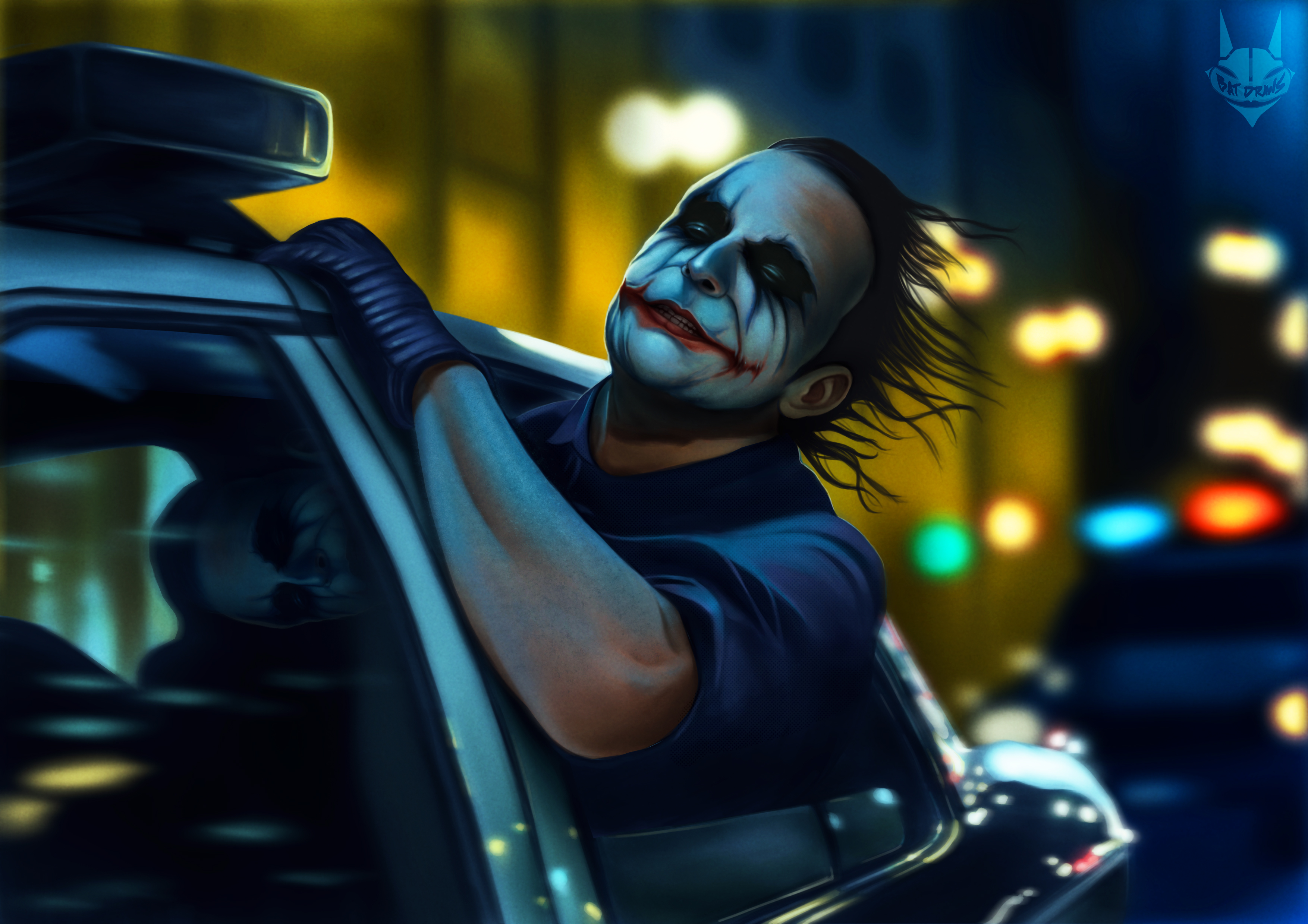 Joker The Dark Knight 4k 2018, HD Superheroes, 4k Wallpapers, Images