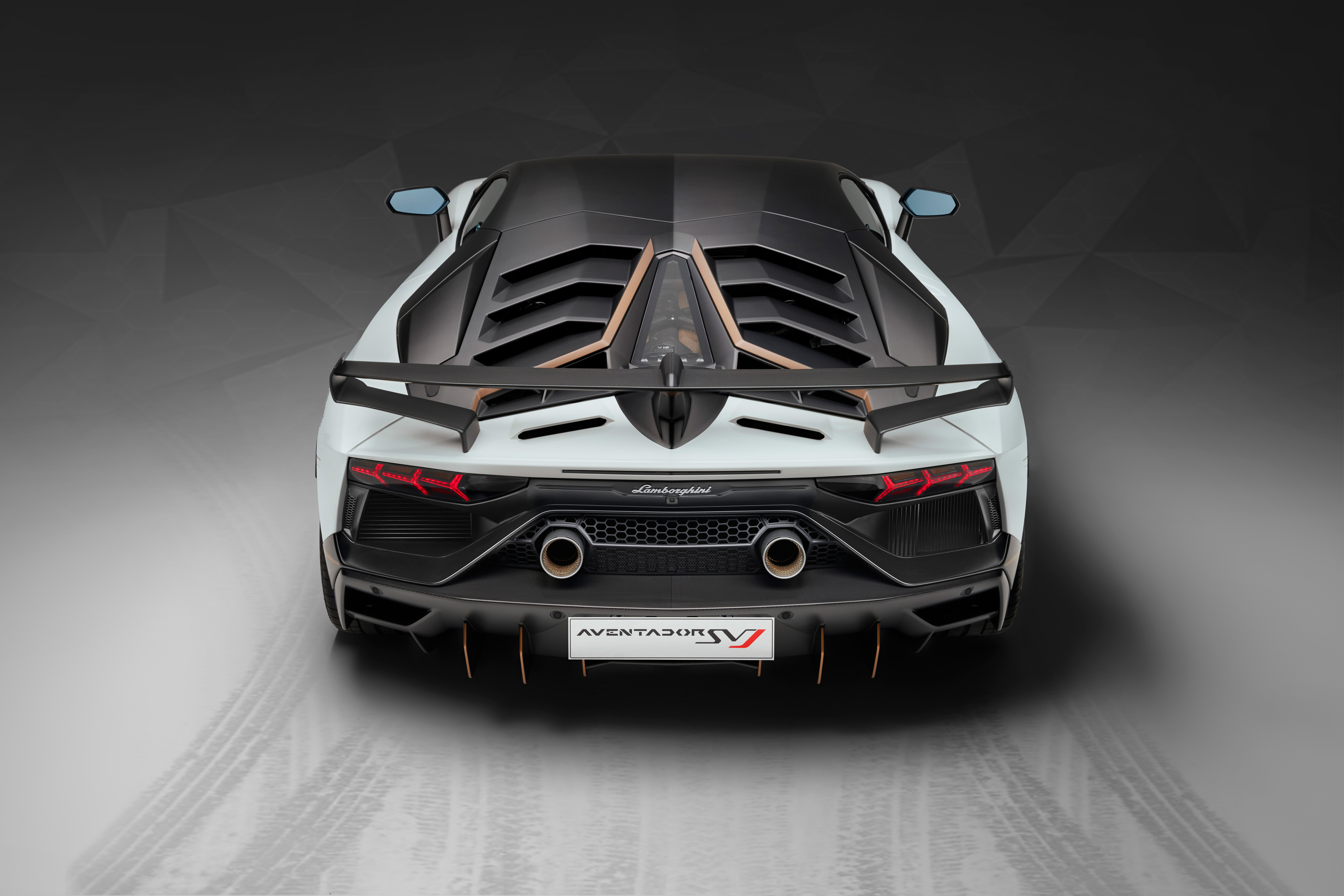 Lamborghini Aventador SVJ 63 2018 Rear View, HD Cars, 4k ...