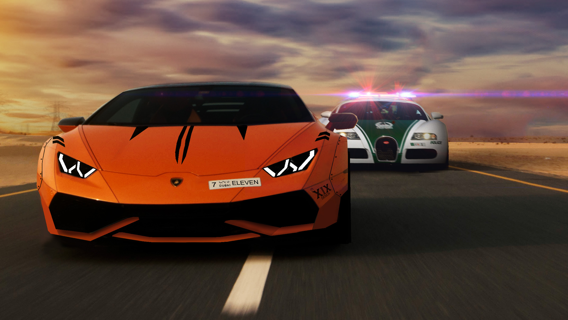 Lamborghini Robber And Bugatti Cop, HD Cars, 4k Wallpapers ...