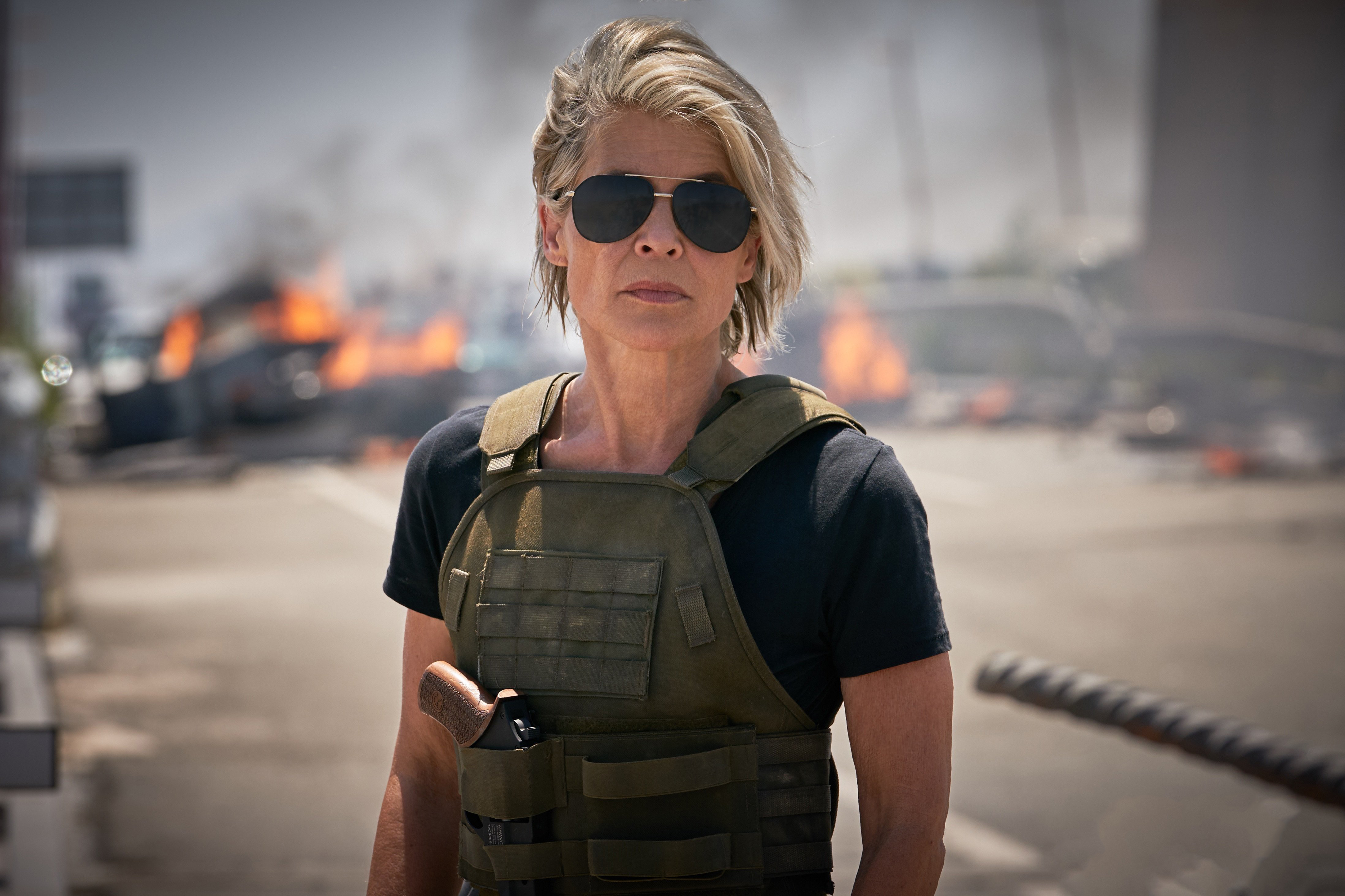 Linda Hamilton In Terminator Dark Fate 5k, HD Movies, 4k Wallpapers