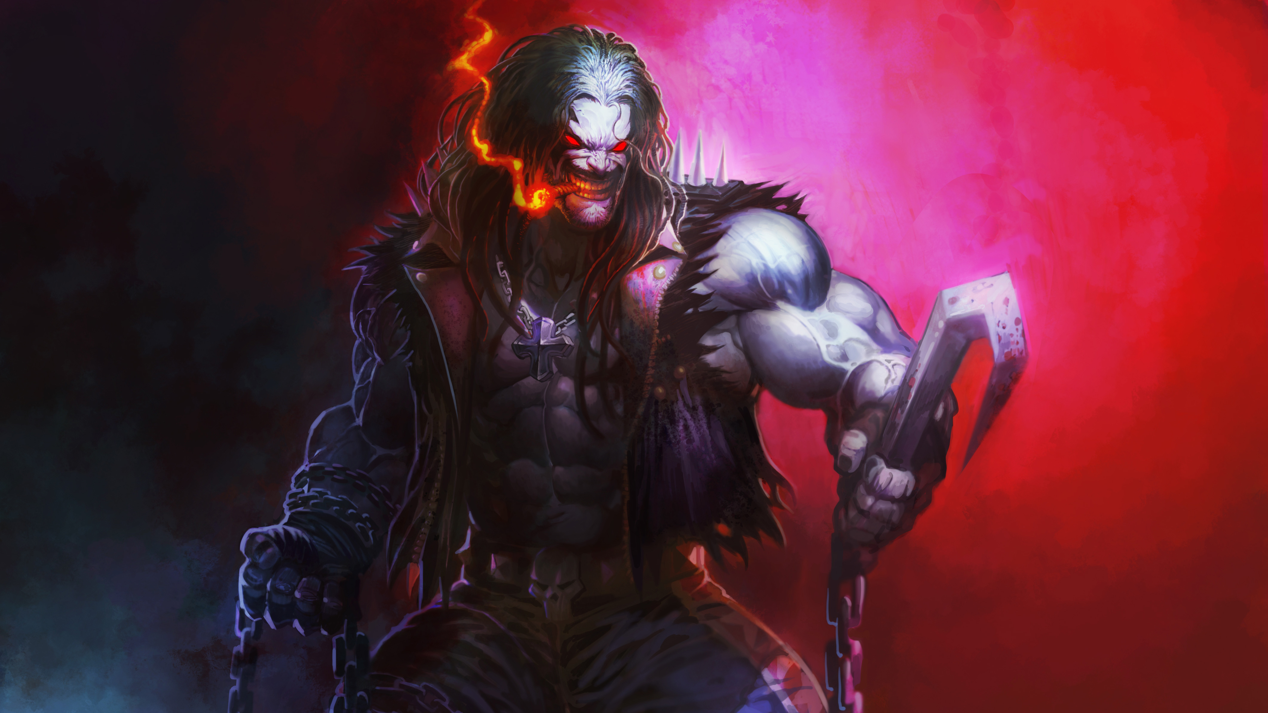 Lobo Fictional Character 4k Artwork Hd Superheroes 4k Wallpapers