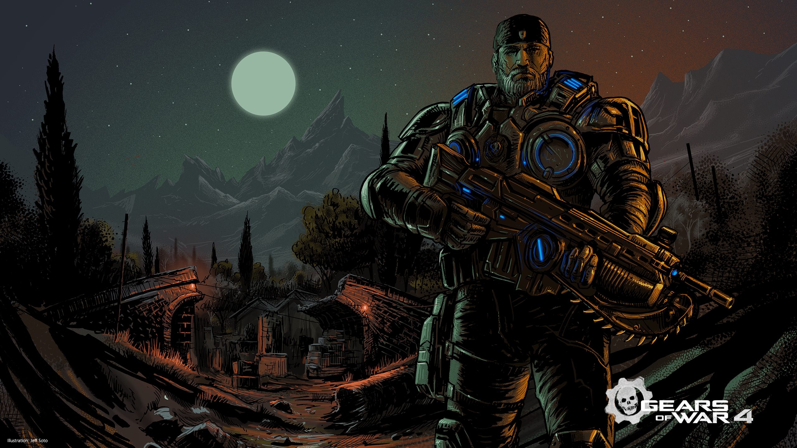 Marcus Gears Of War 4, HD Games, 4k Wallpapers, Images ...