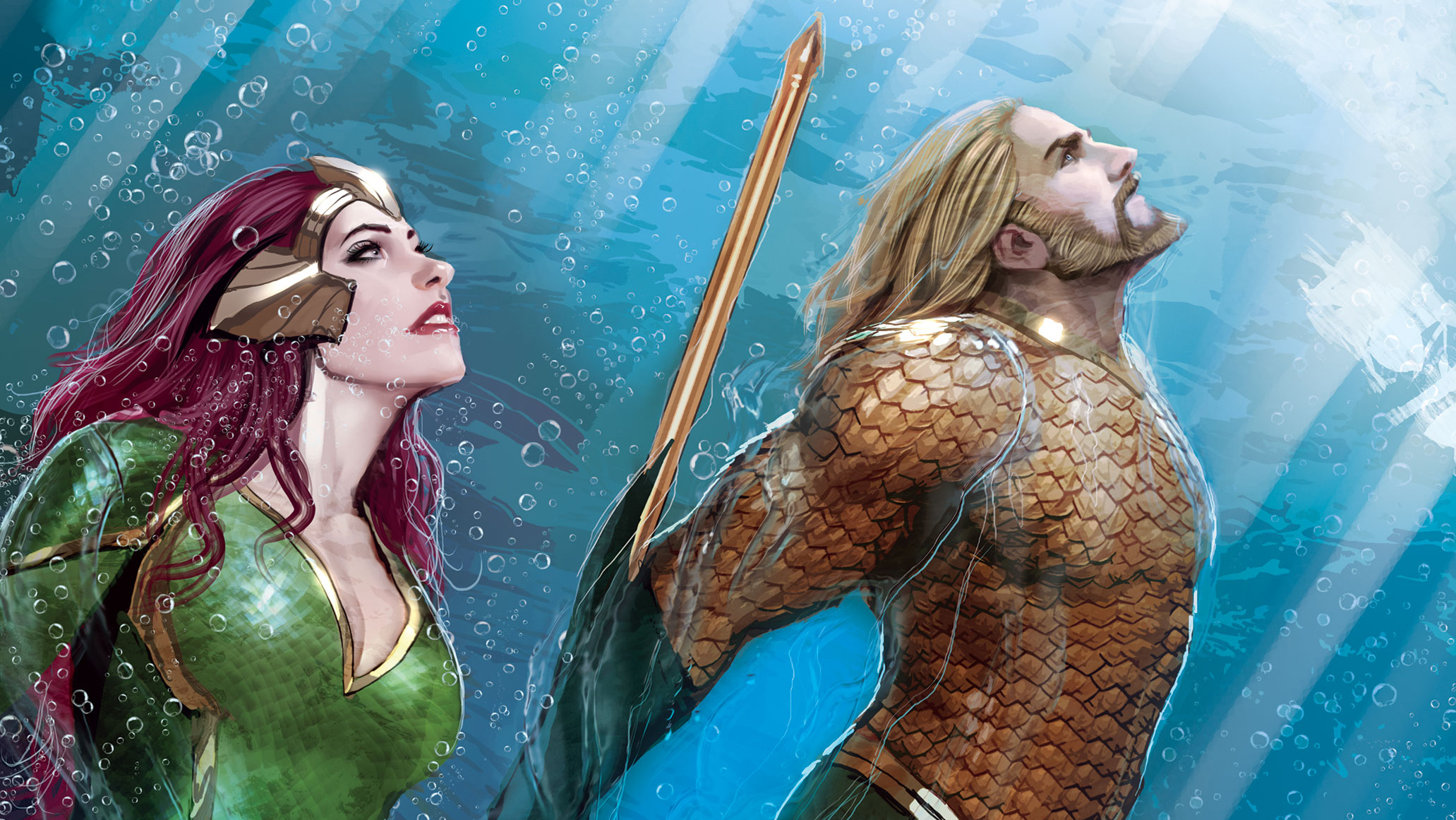 Mera Aquaman Art Hd Superheroes 4k Wallpapers Images Backgrounds