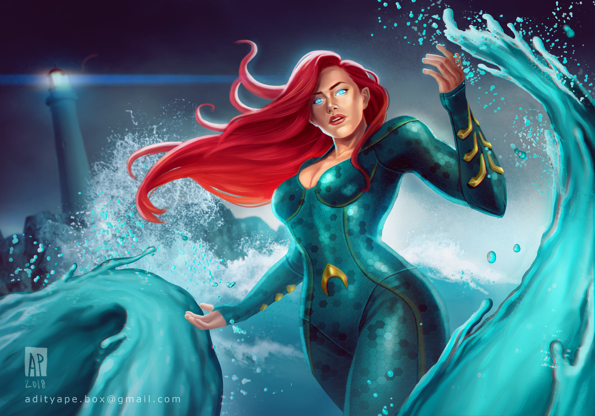 Mera Fan Art Hd Superheroes 4k Wallpapers Images Backgrounds Photos And Pictures