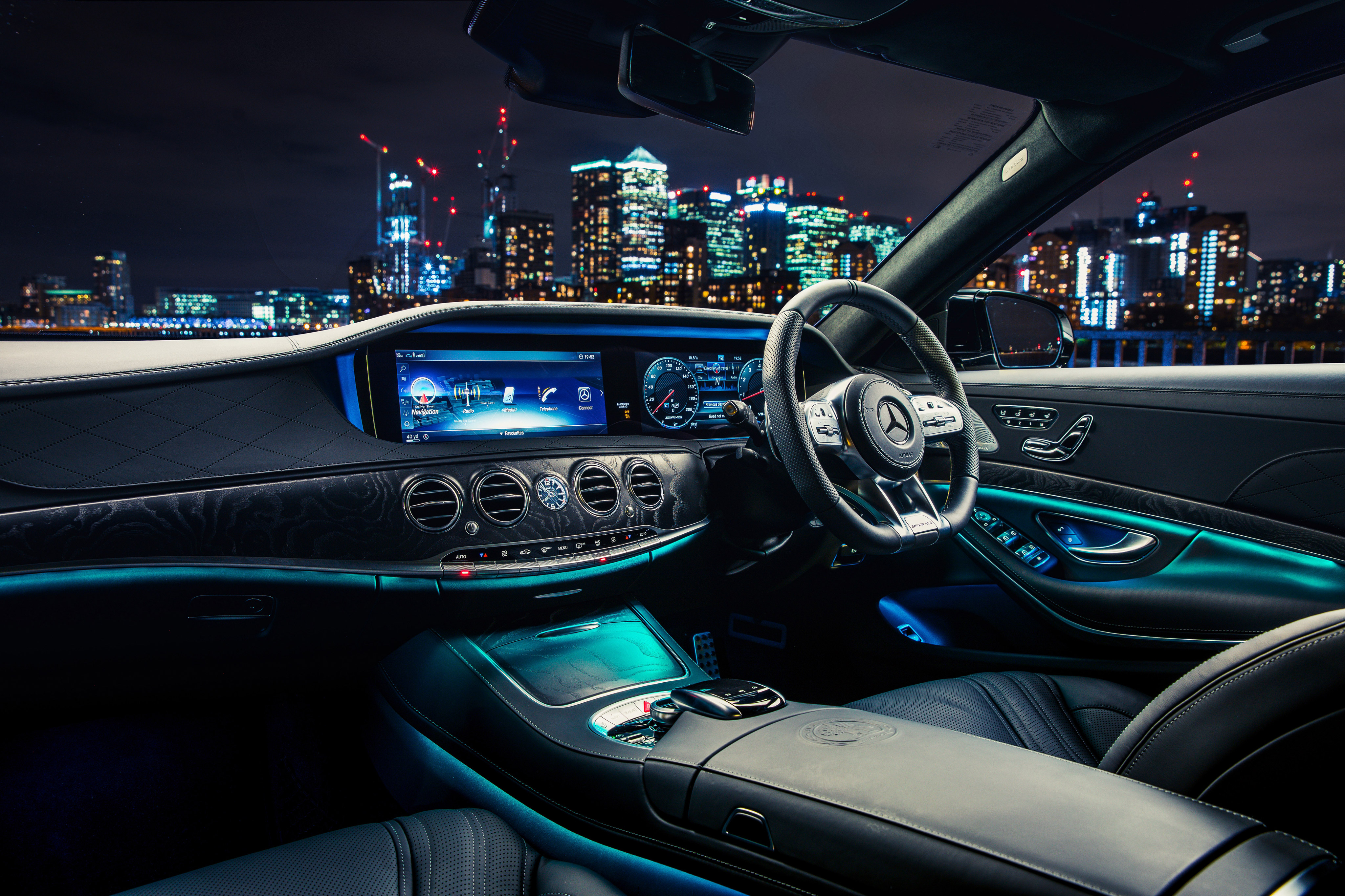 2560x1024 Mercedes Amg S 63 4matic Interior 2560x1024