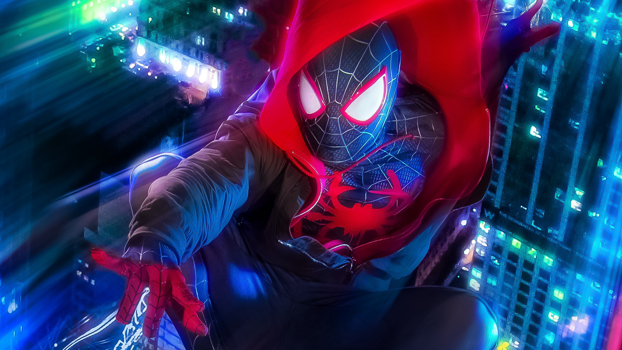 Miles Morales Cosplay, HD Superheroes, 4k Wallpapers, Images