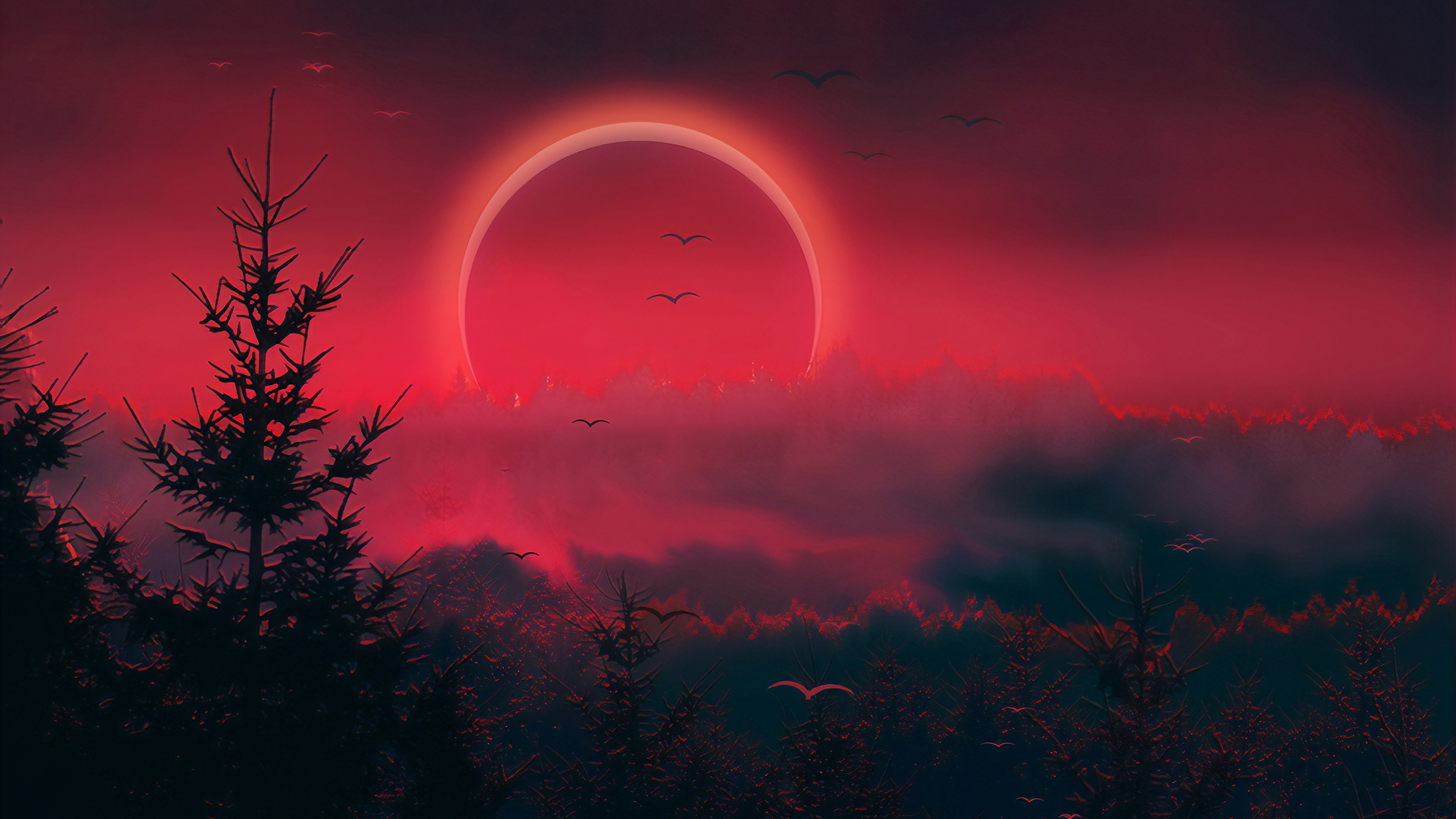 Narrow Eclipse, HD Artist, 4k Wallpapers, Images, Backgrounds, Photos